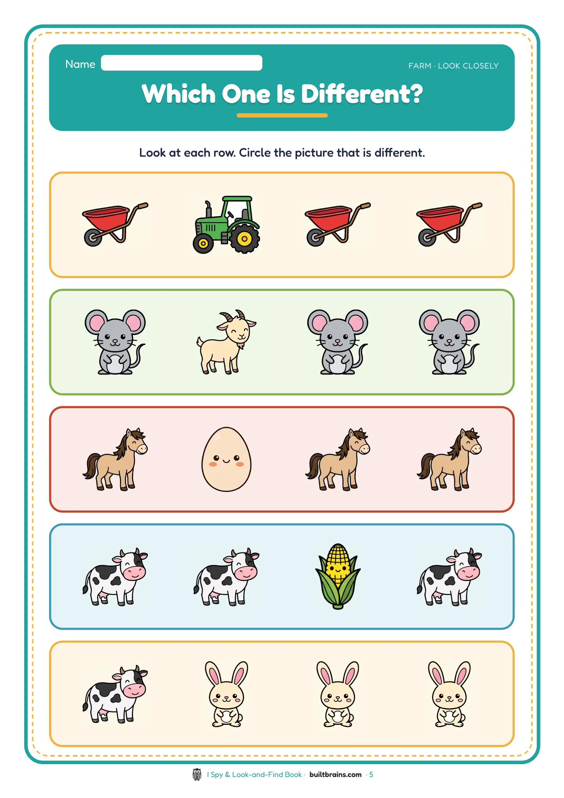 I Spy & Look-and-Find Book — page preview 3