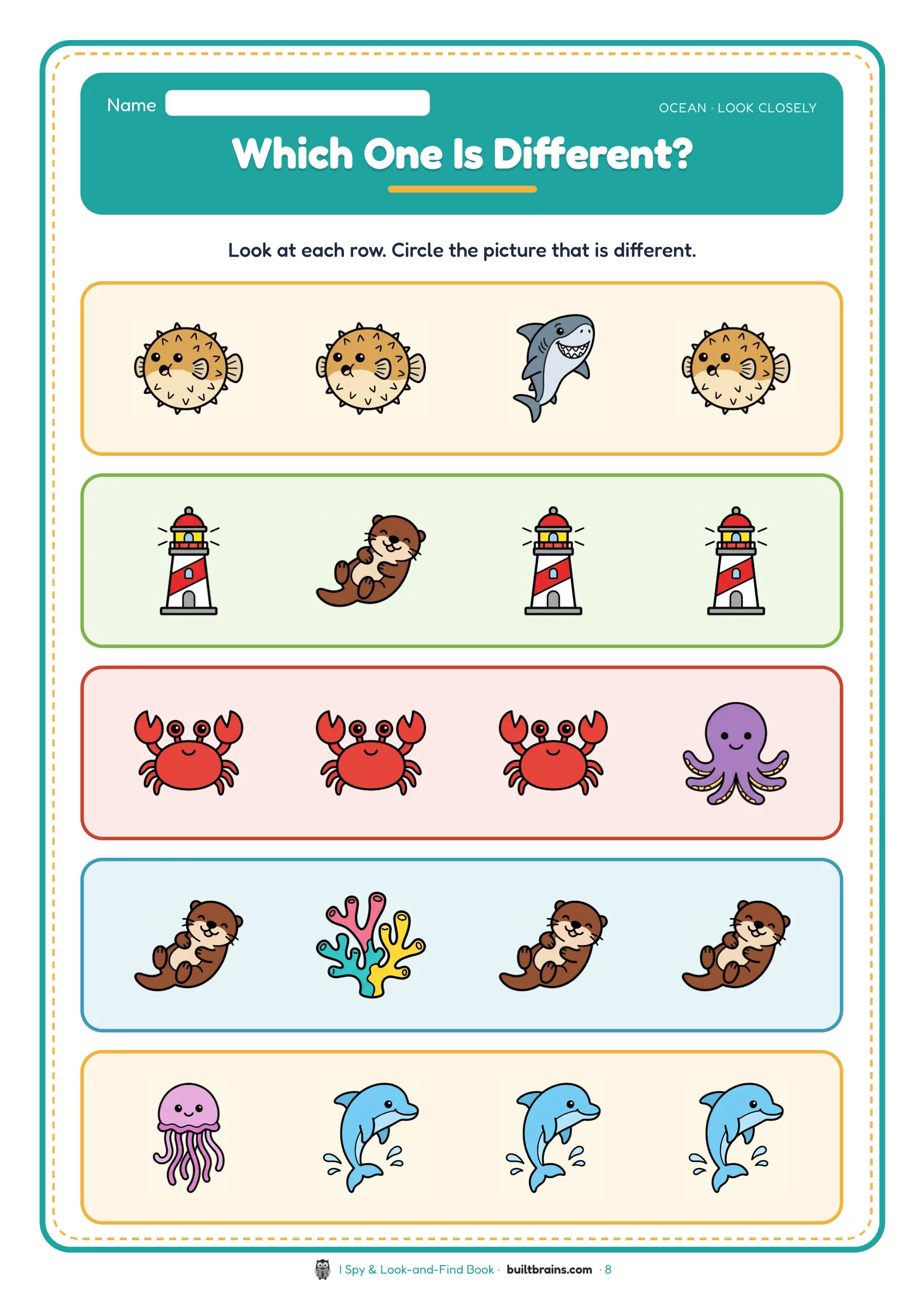 I Spy & Look-and-Find Book — page preview 5