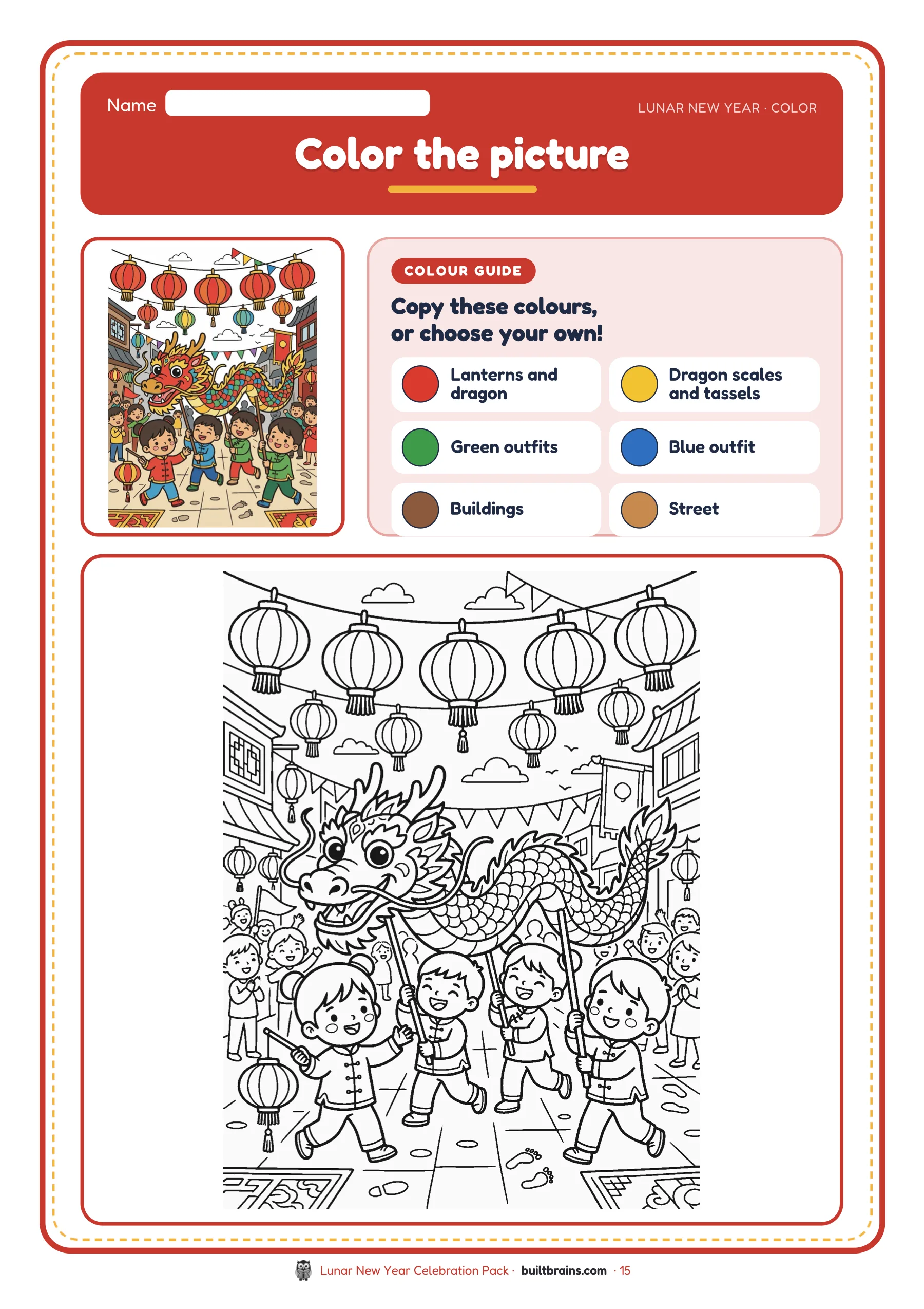 Lunar New Year Celebration Pack — page preview 8