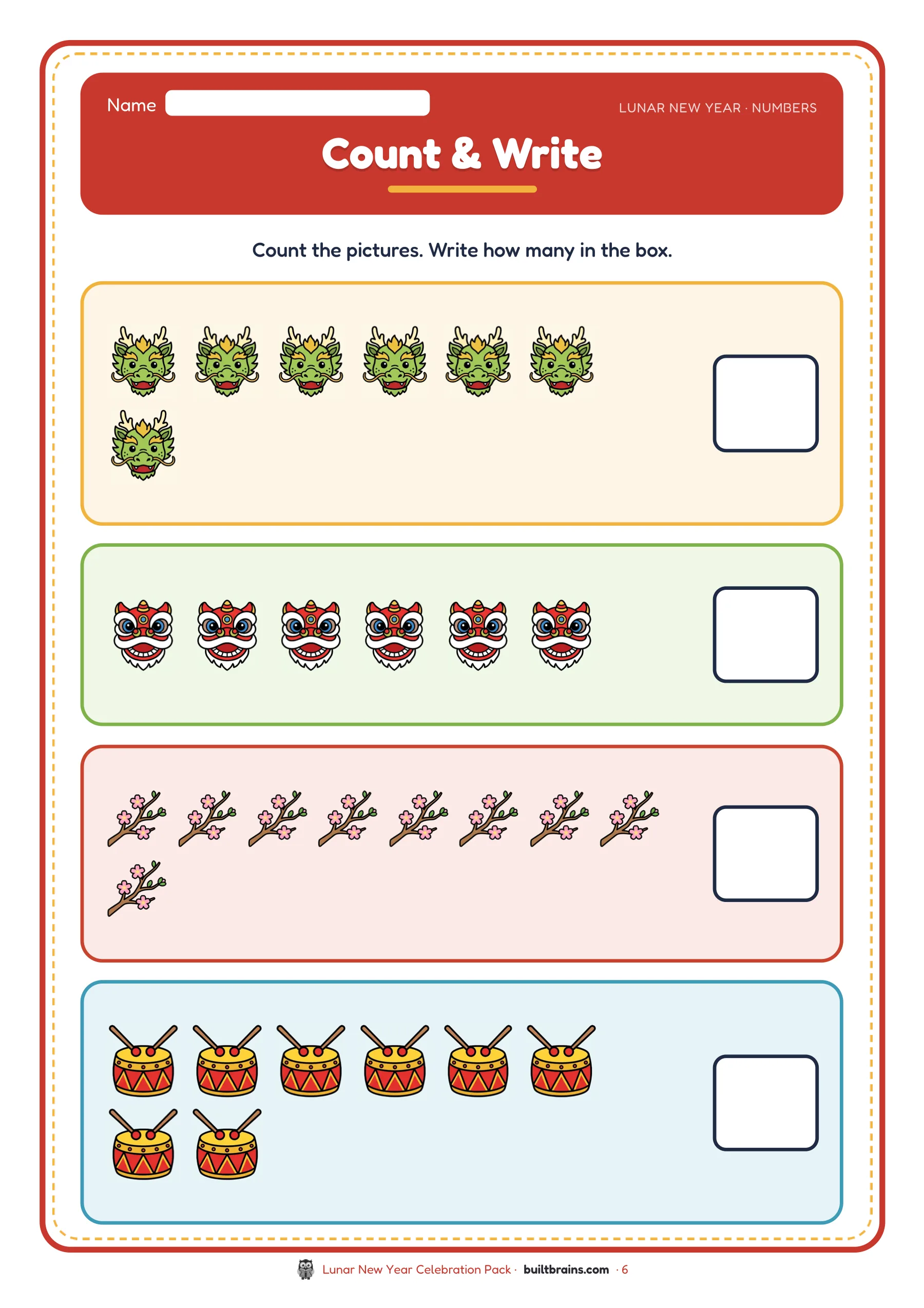 Lunar New Year Celebration Pack — page preview 2