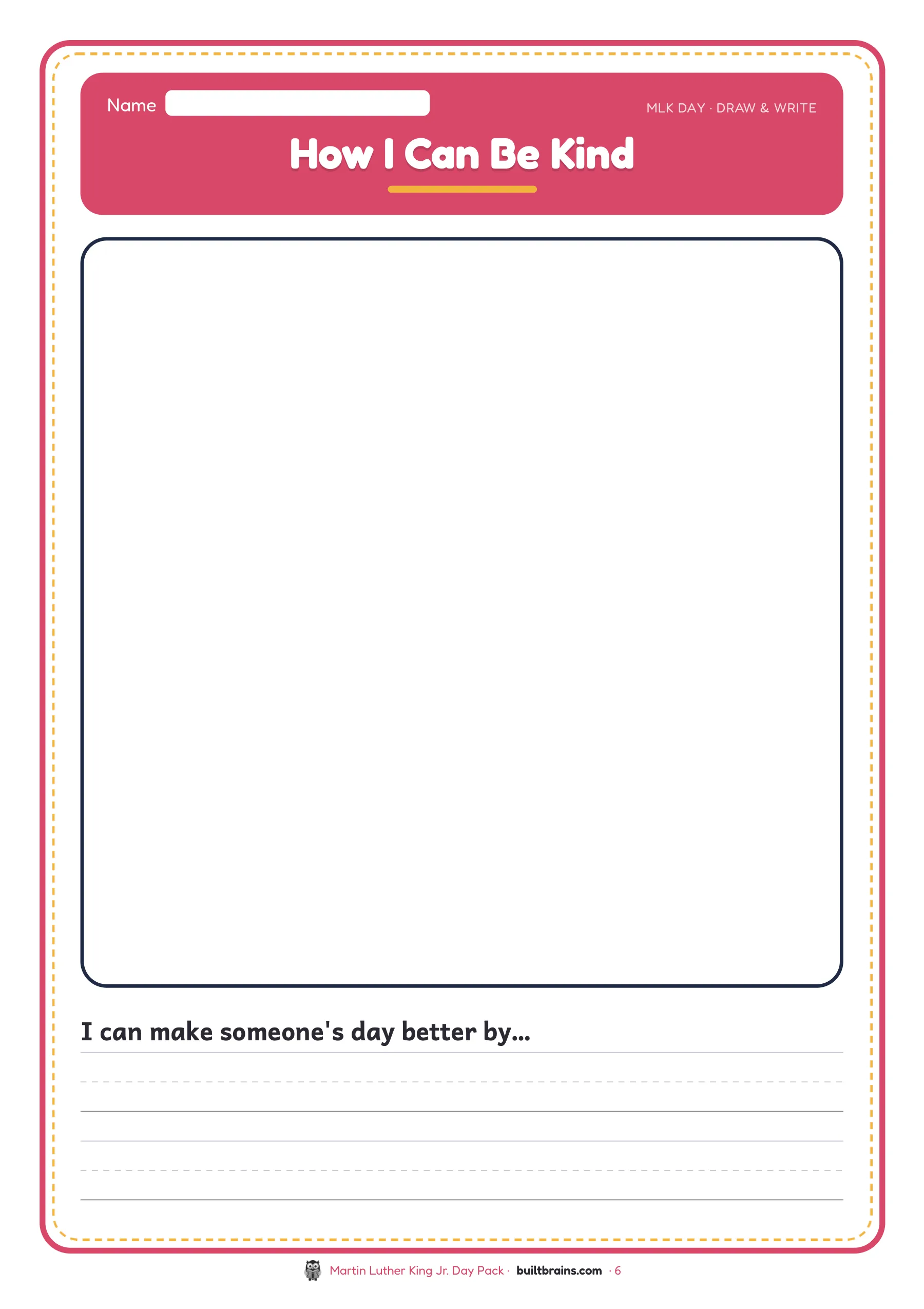 Martin Luther King Jr. Day Pack — page preview 4