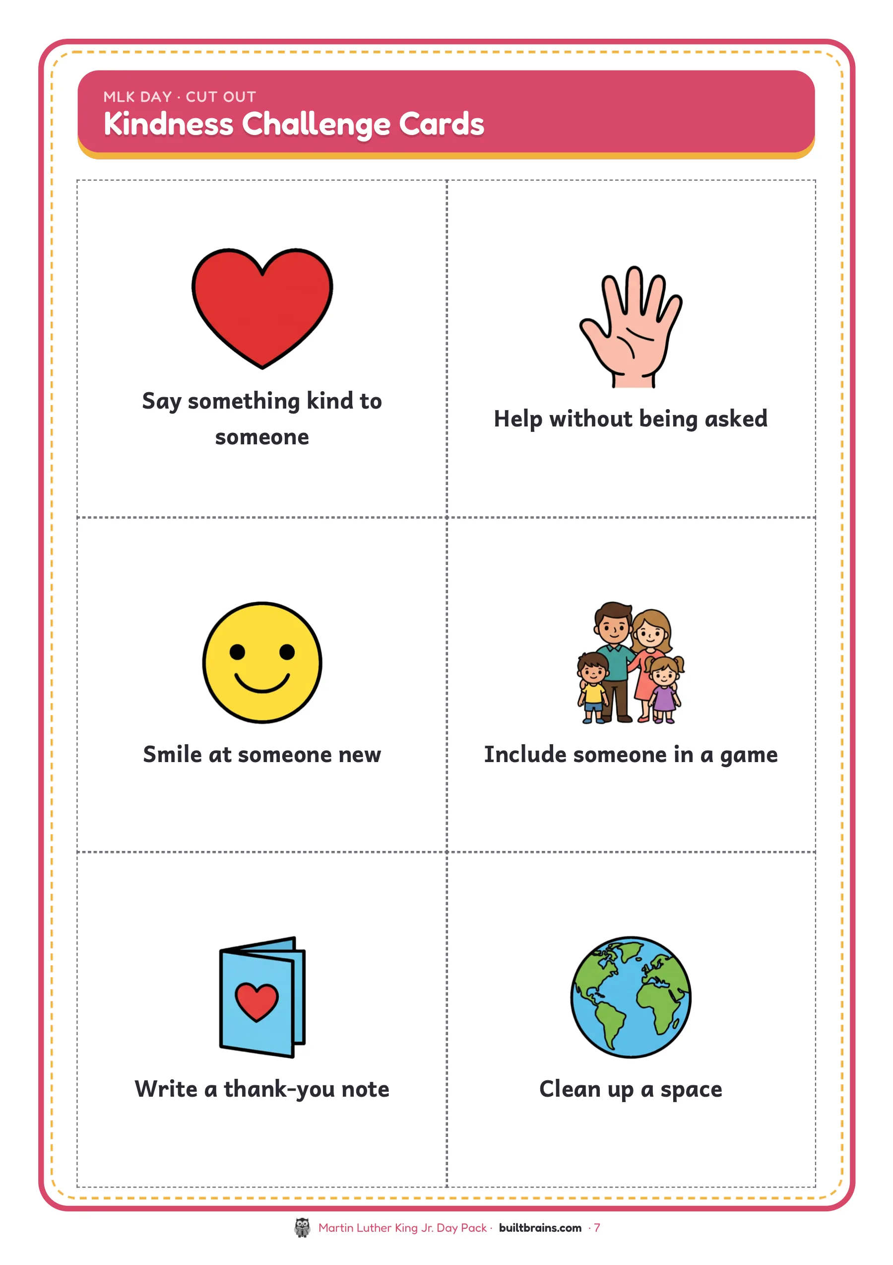 Martin Luther King Jr. Day Pack — page preview 5
