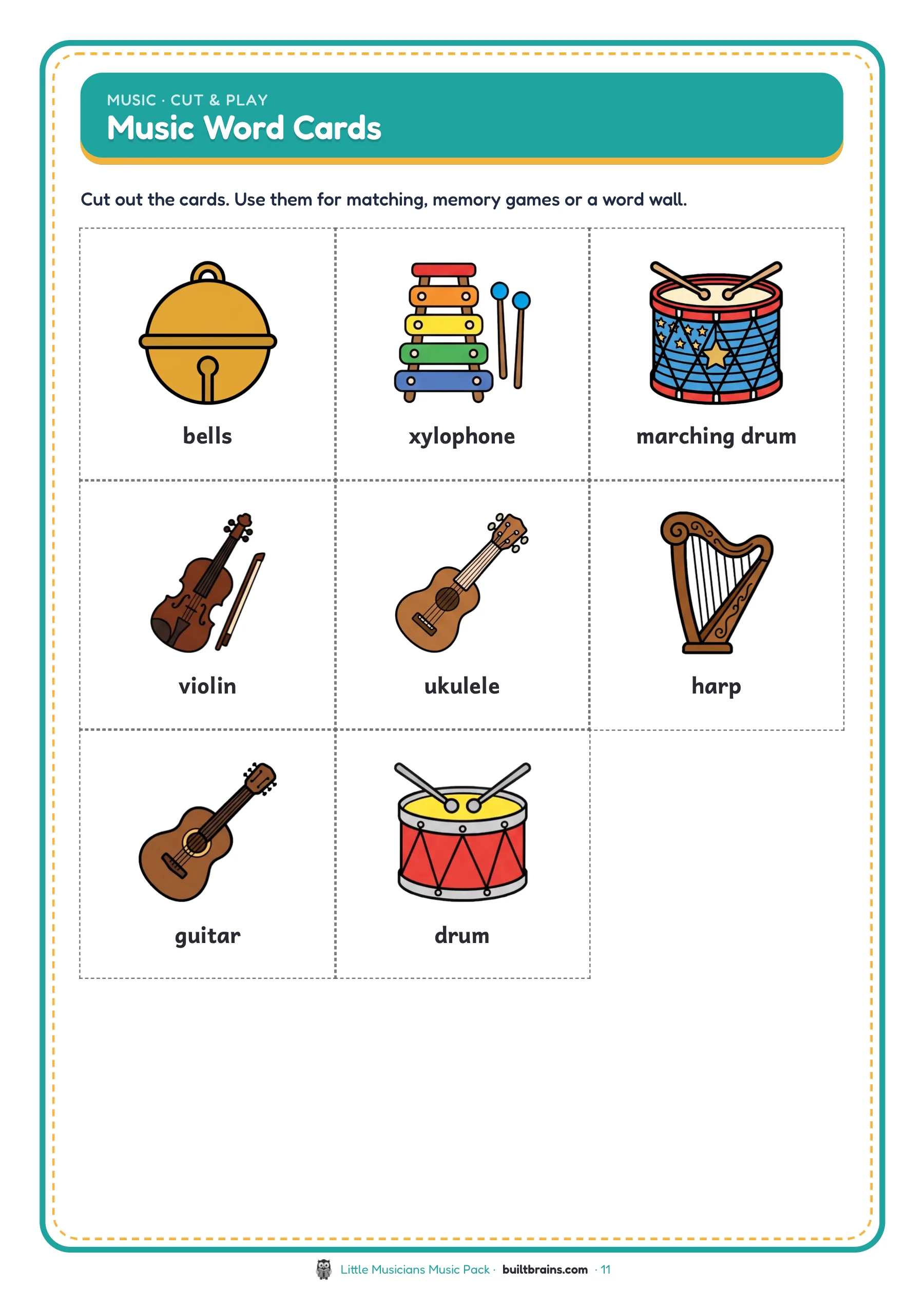 Little Musicians Music Pack — page preview 8