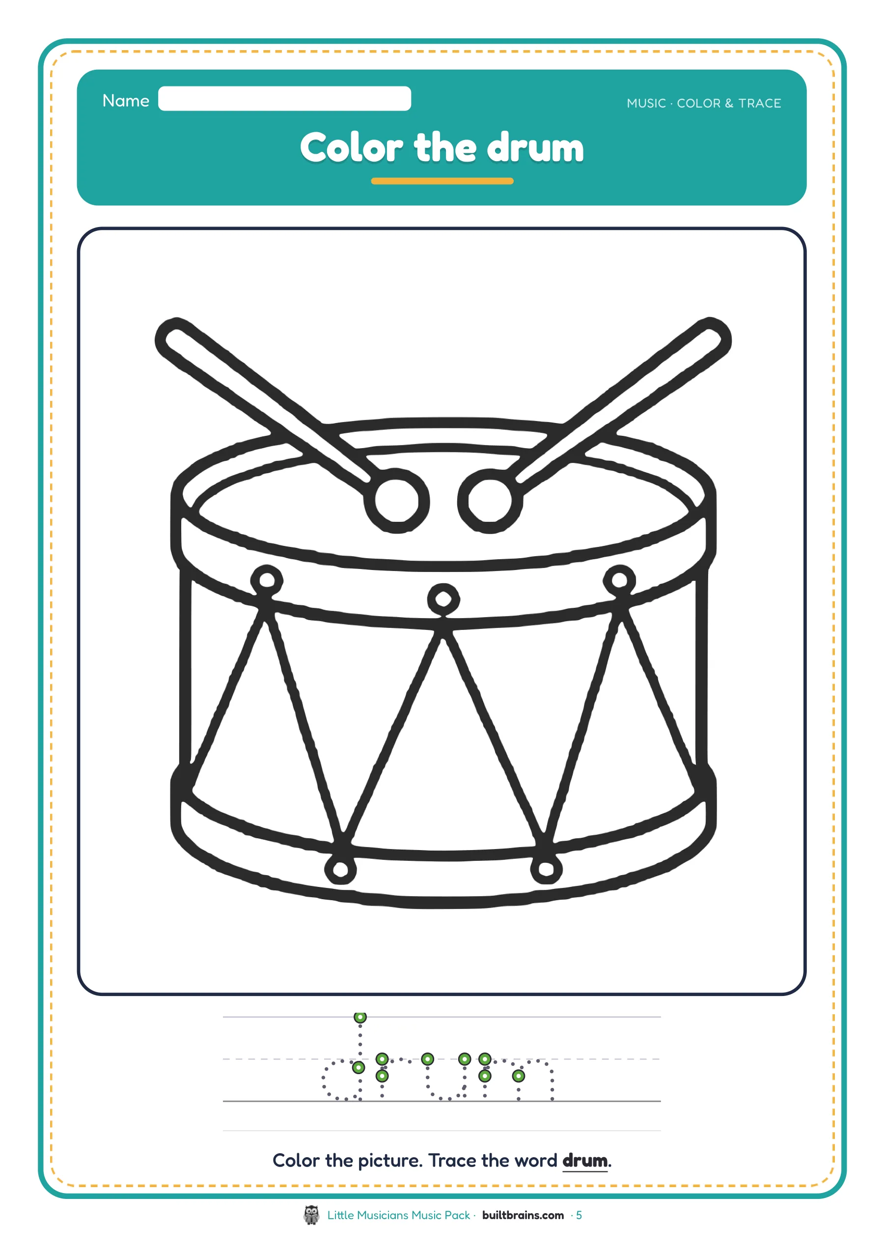 Little Musicians Music Pack — page preview 3
