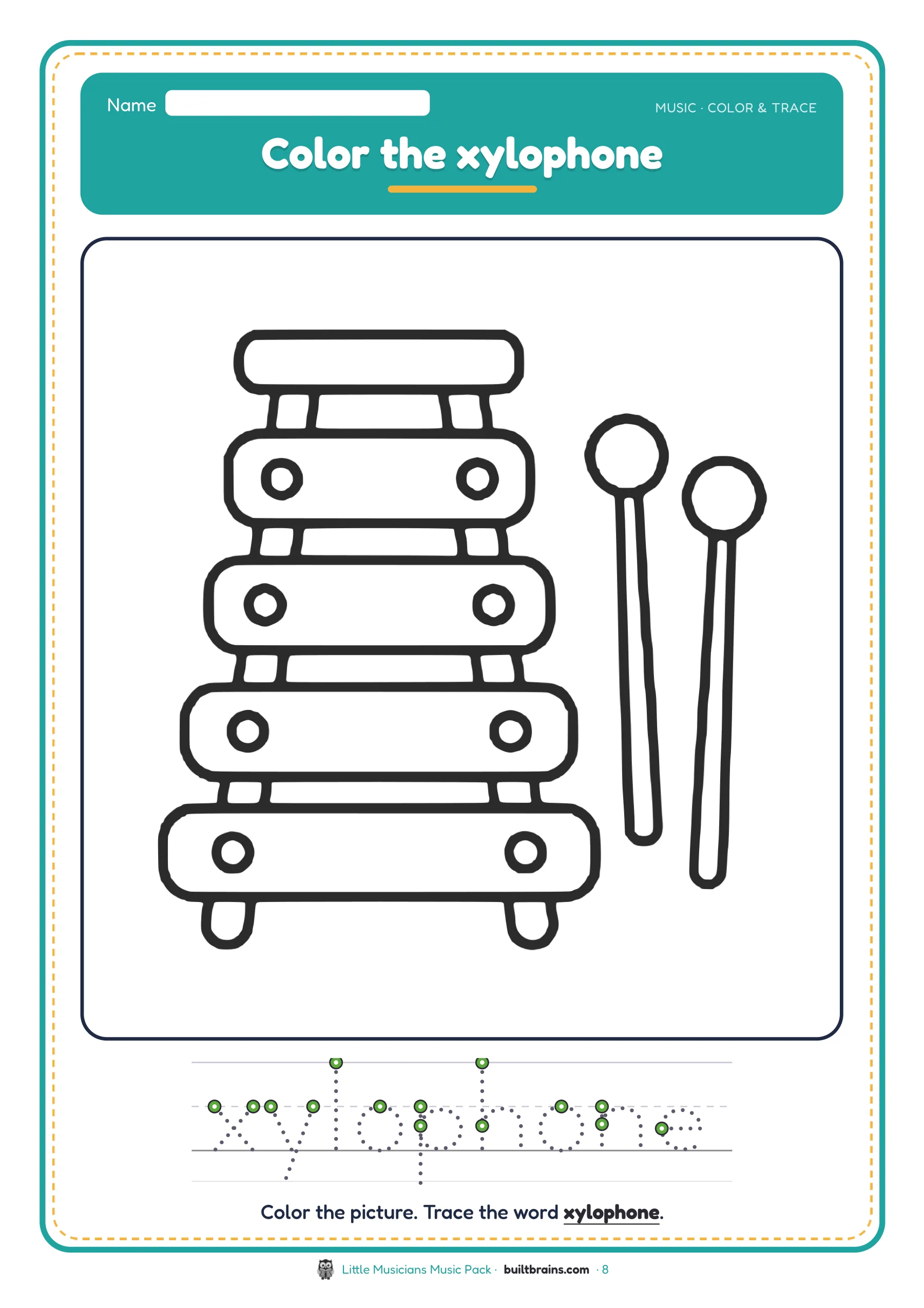 Little Musicians Music Pack — page preview 6