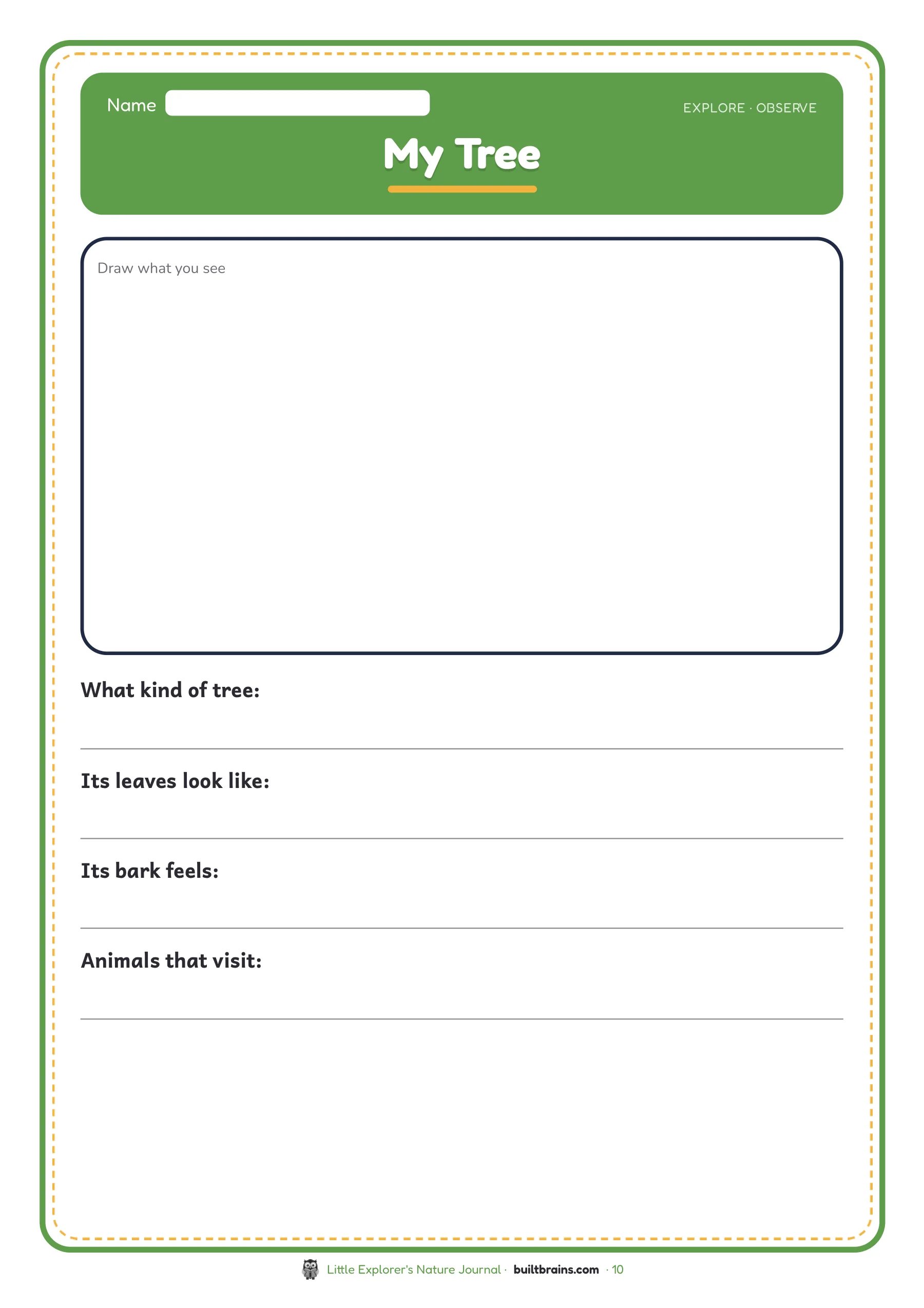 Little Explorer's Nature Journal — page preview 5
