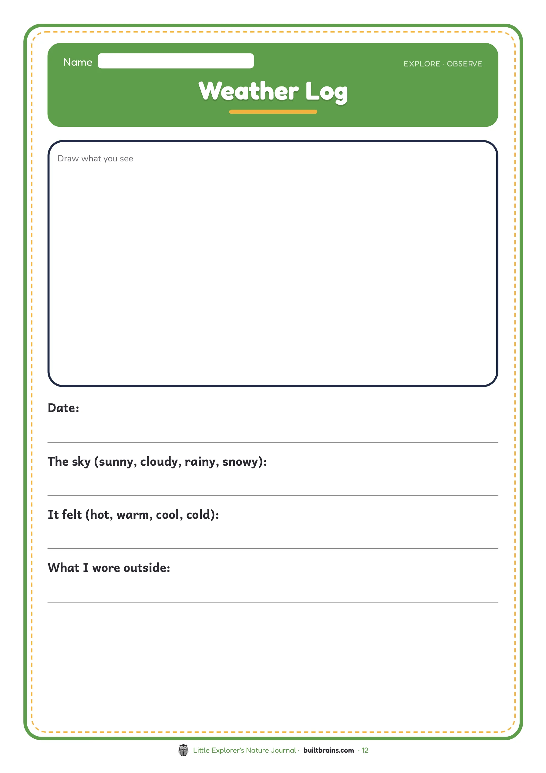 Little Explorer's Nature Journal — page preview 6