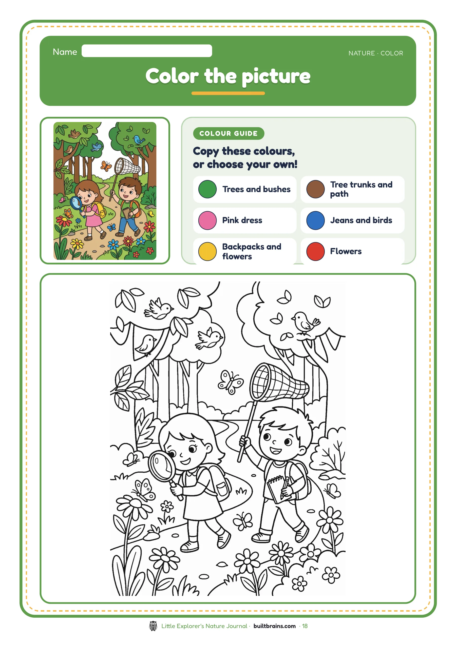 Little Explorer's Nature Journal — page preview 8