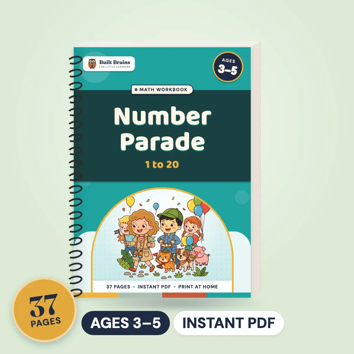 Number Parade: 1 to 20