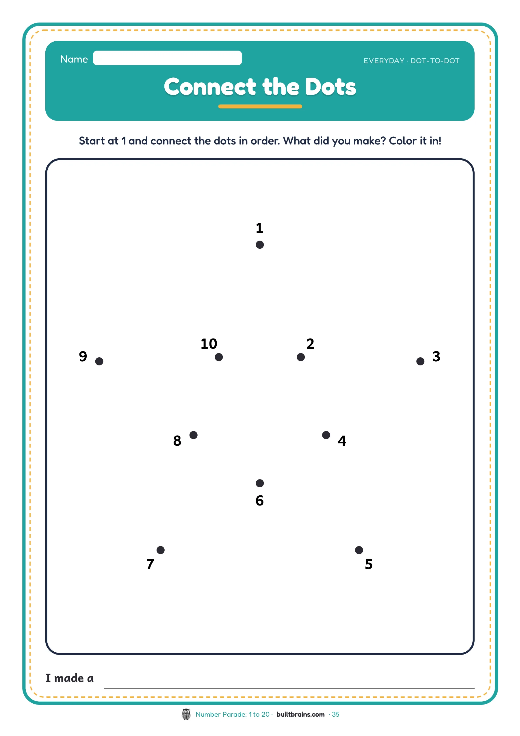 Number Parade: 1 to 20 — page preview 8