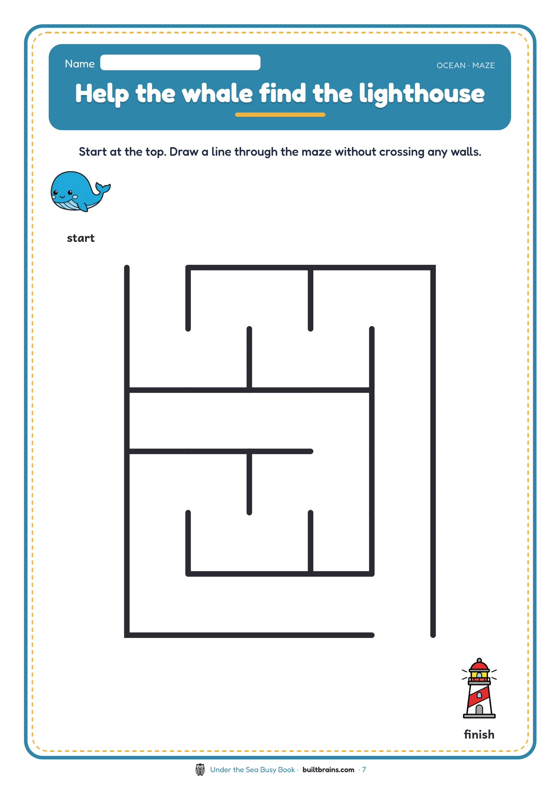 Under the Sea Busy Book — page preview 3