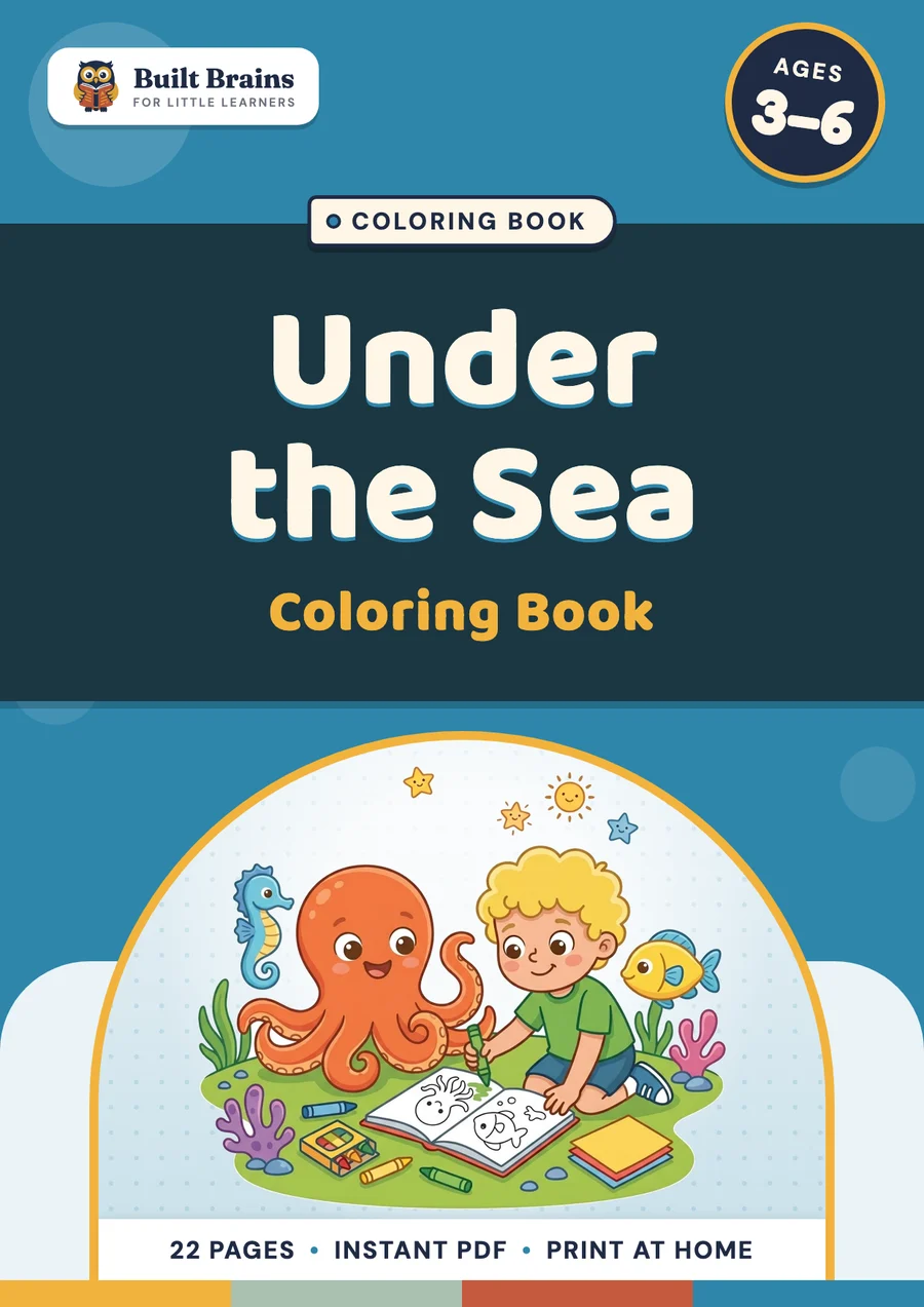 Under the Sea Coloring Book