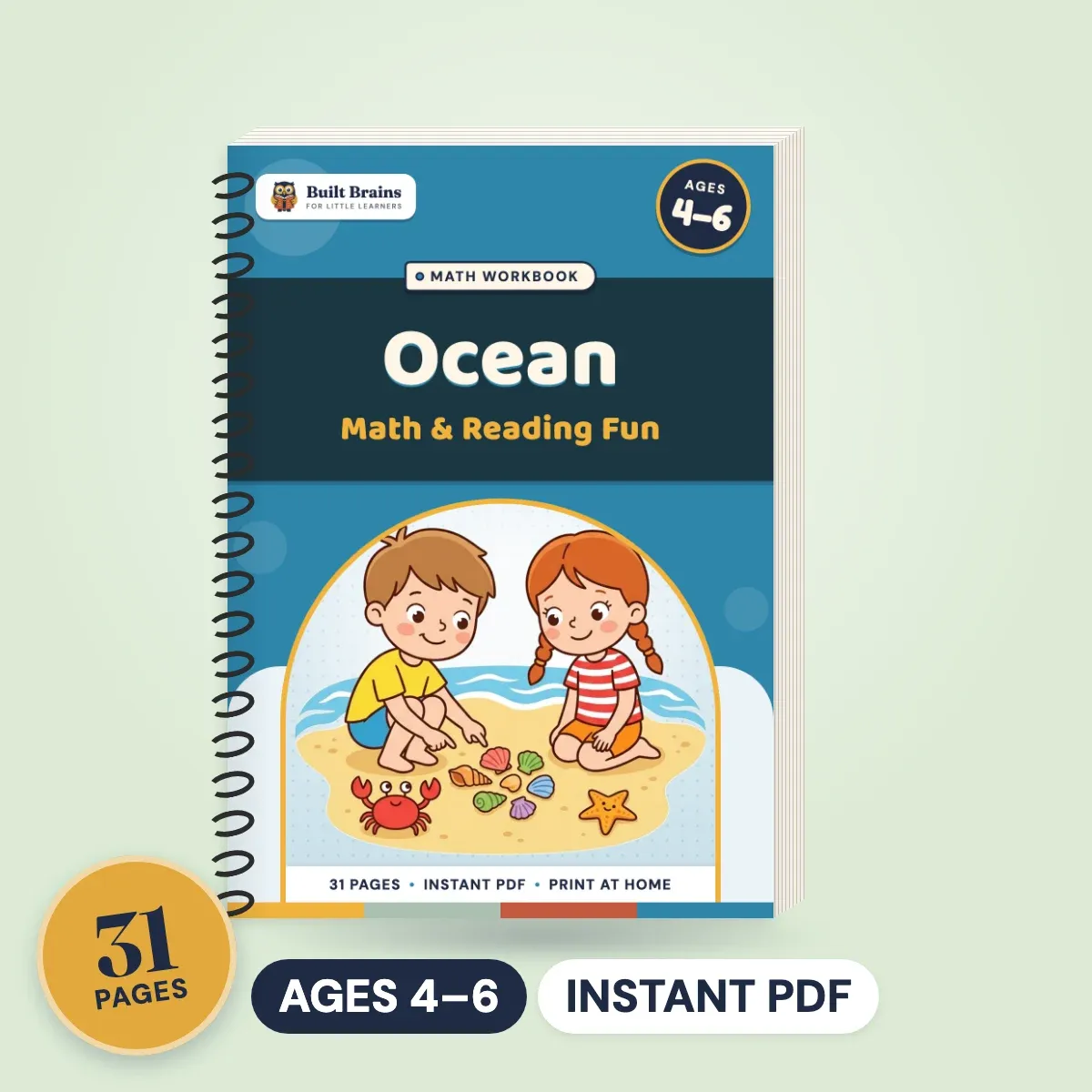 Ocean Math & Reading Fun