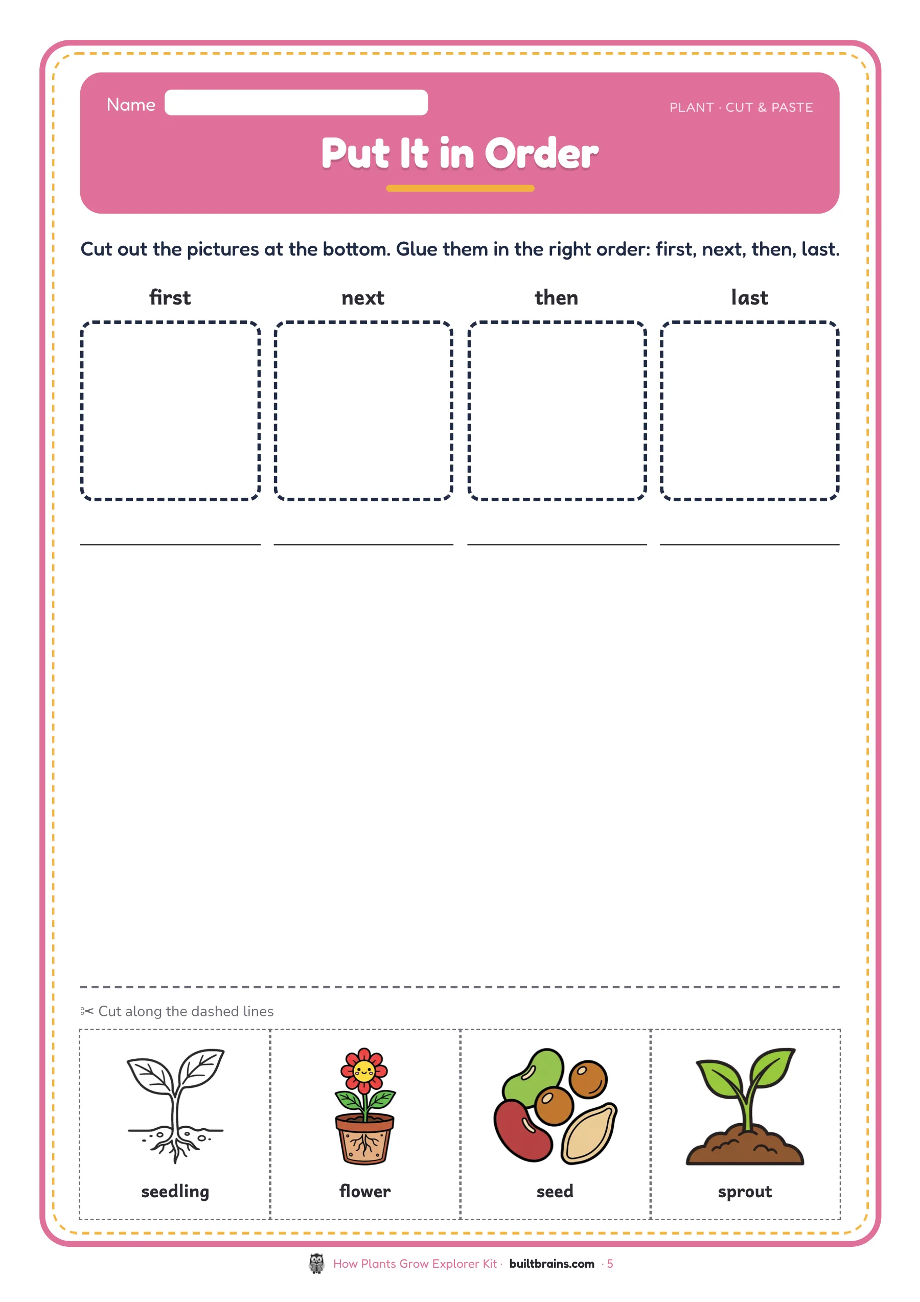 How Plants Grow Explorer Kit — page preview 3