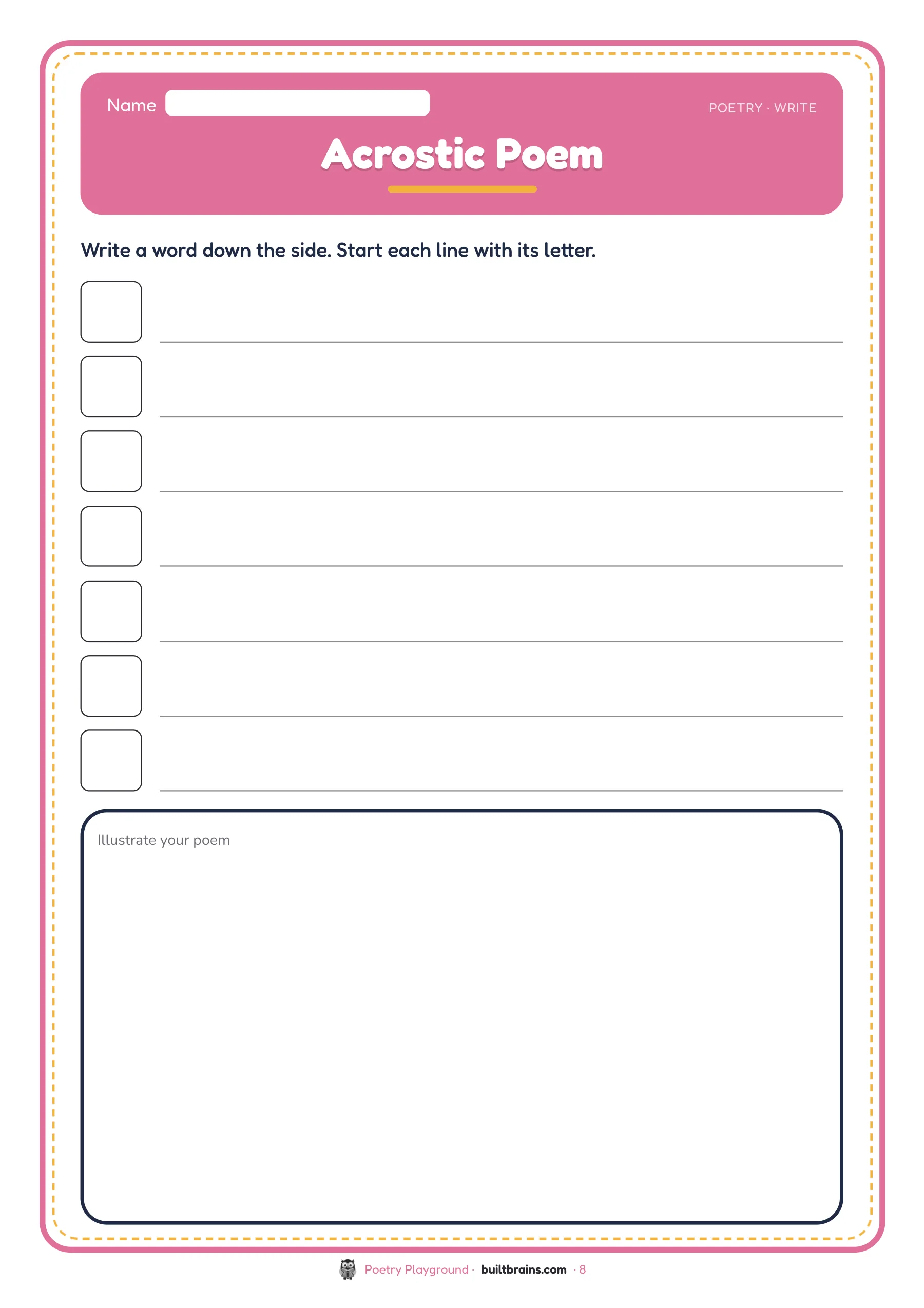 Poetry Playground — page preview 6