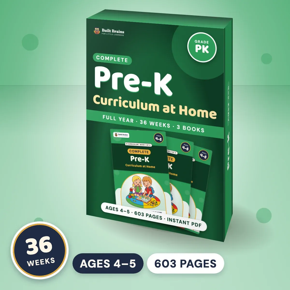 Complete Pre-K Curriculum at Home — image 1