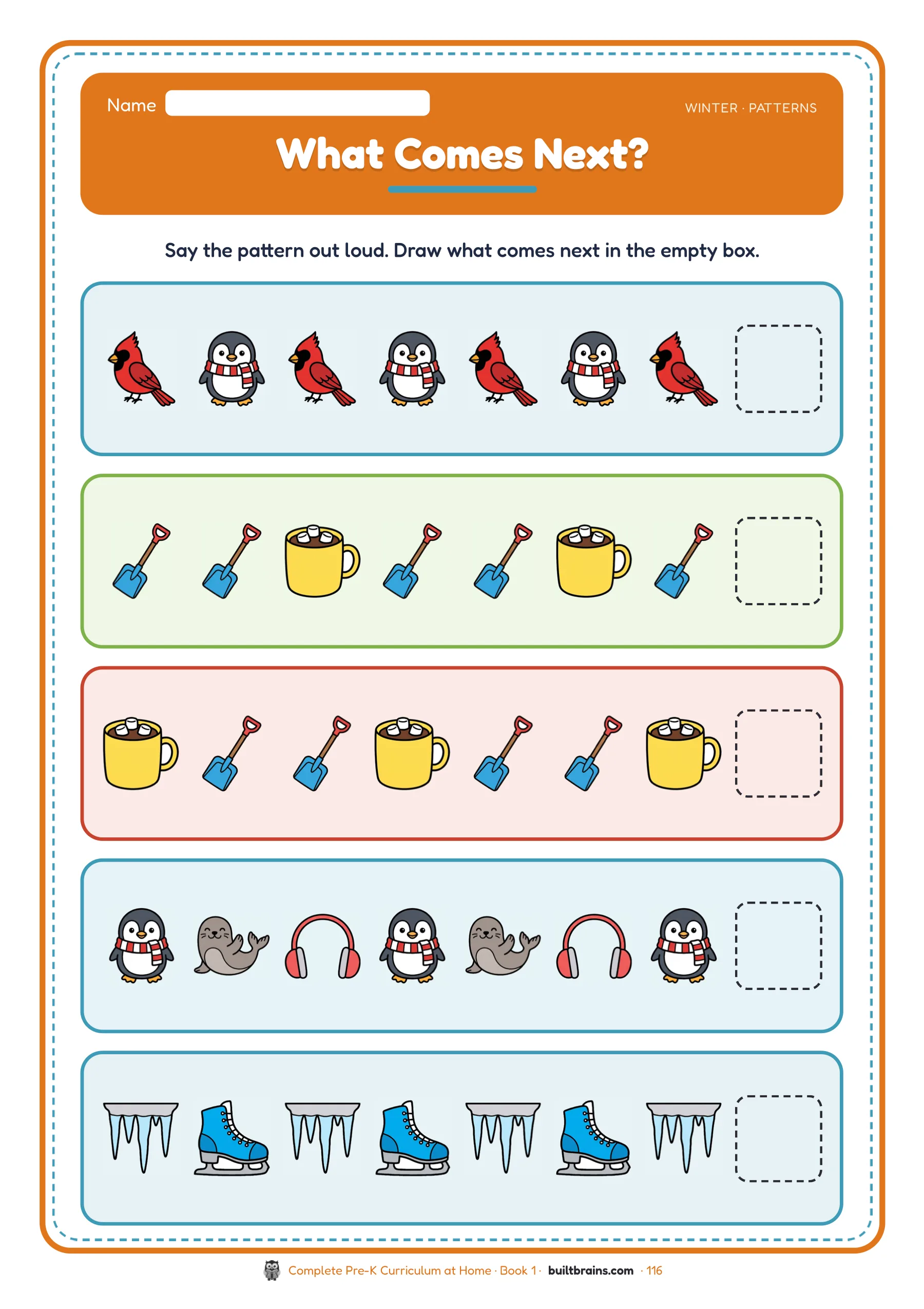 Complete Pre-K Curriculum at Home — page preview 6