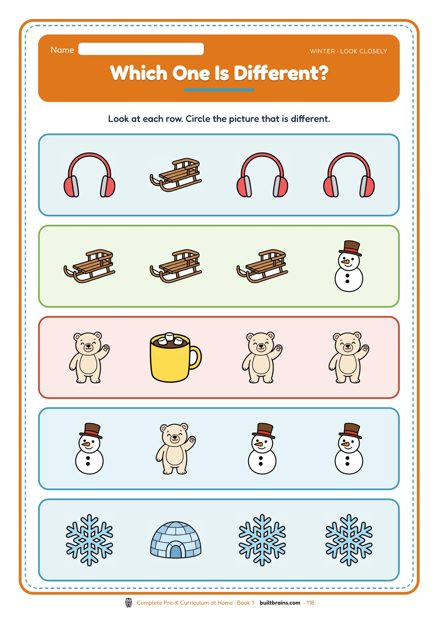 Complete Pre-K Curriculum at Home — page preview 7