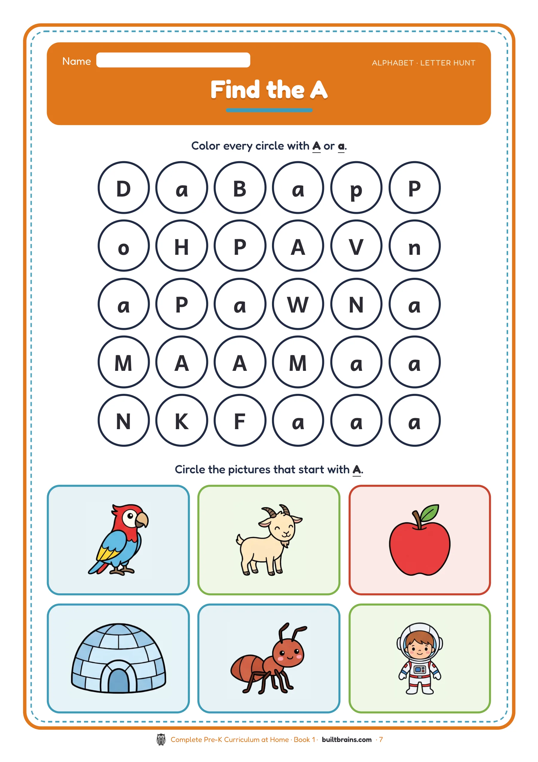 Complete Pre-K Curriculum at Home — page preview 3