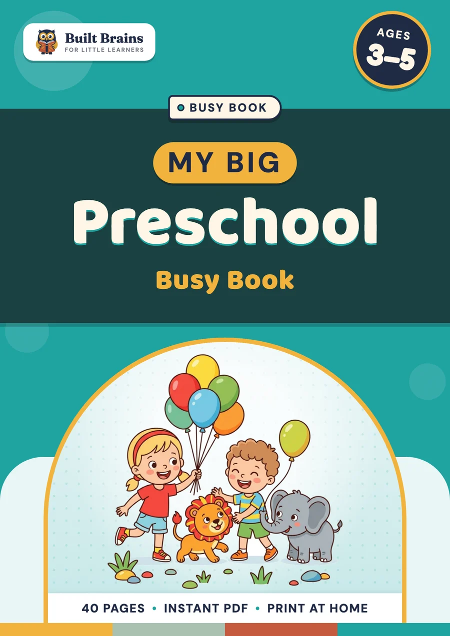 My Big Preschool Busy Book