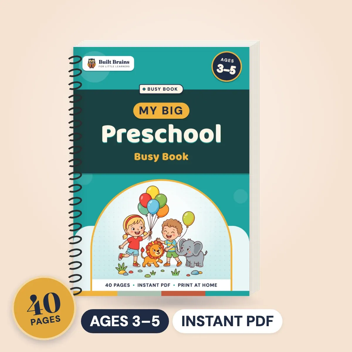 My Big Preschool Busy Book