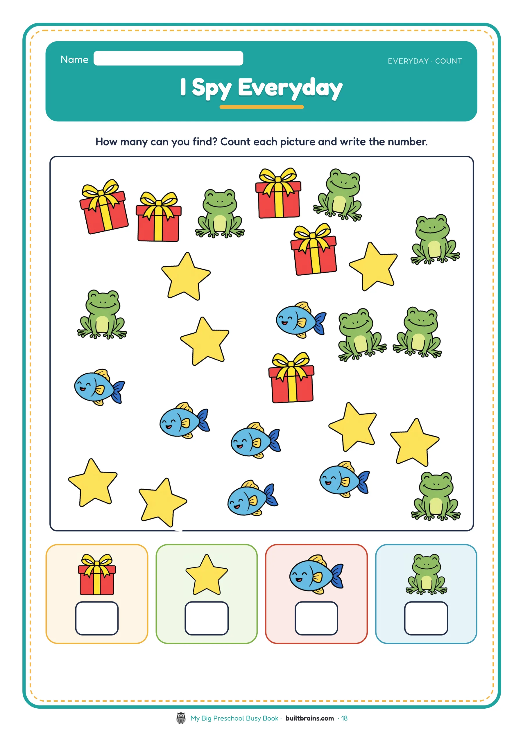 My Big Preschool Busy Book — page preview 7