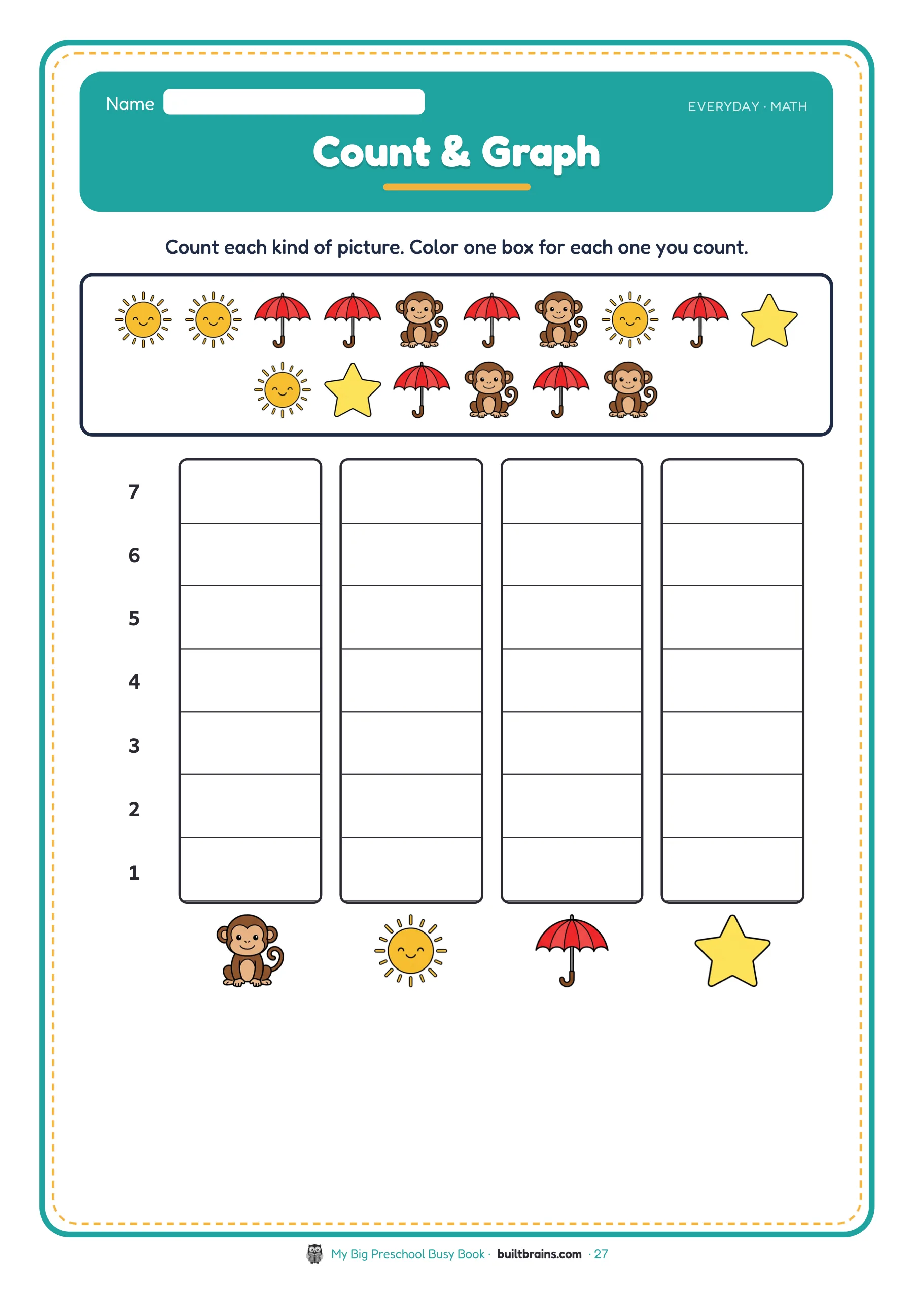 My Big Preschool Busy Book — page preview 8