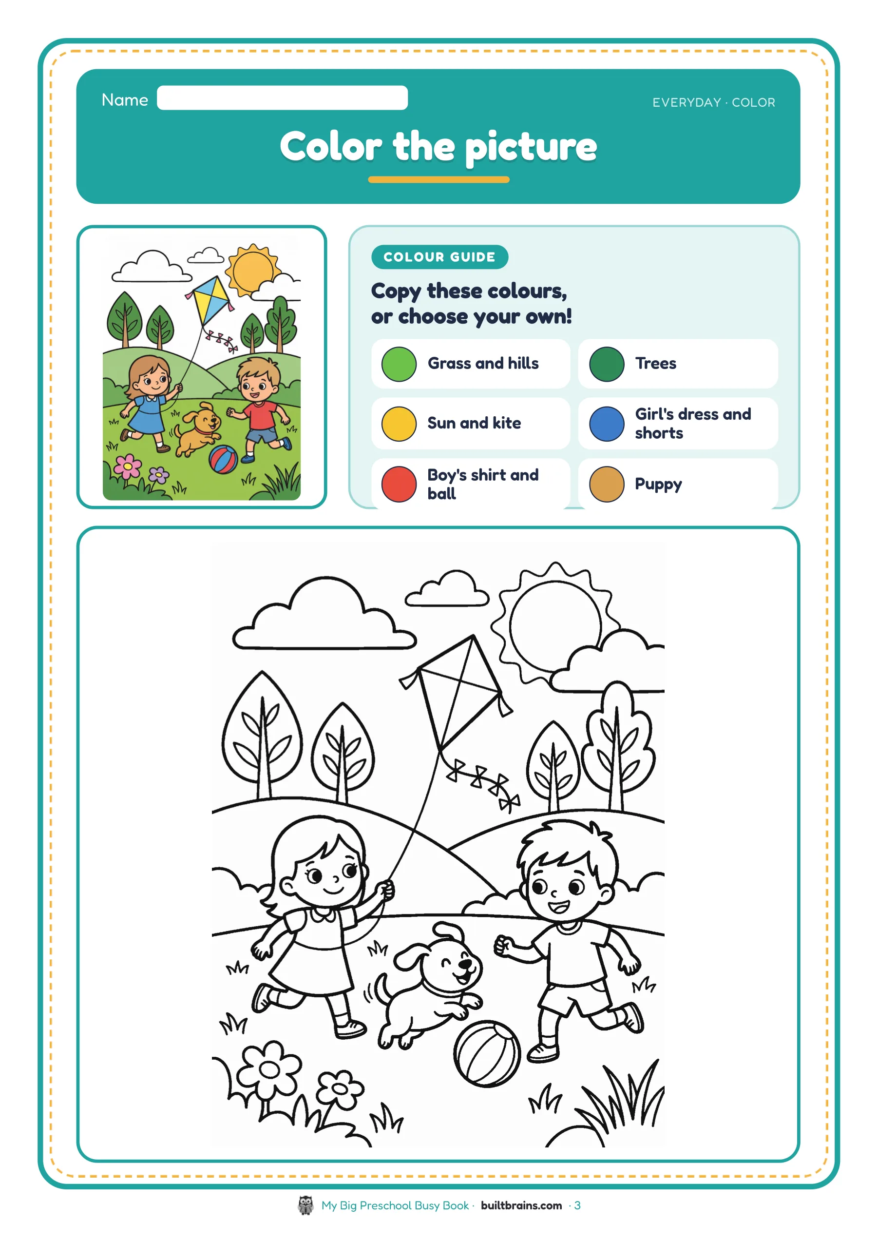 My Big Preschool Busy Book — page preview 1