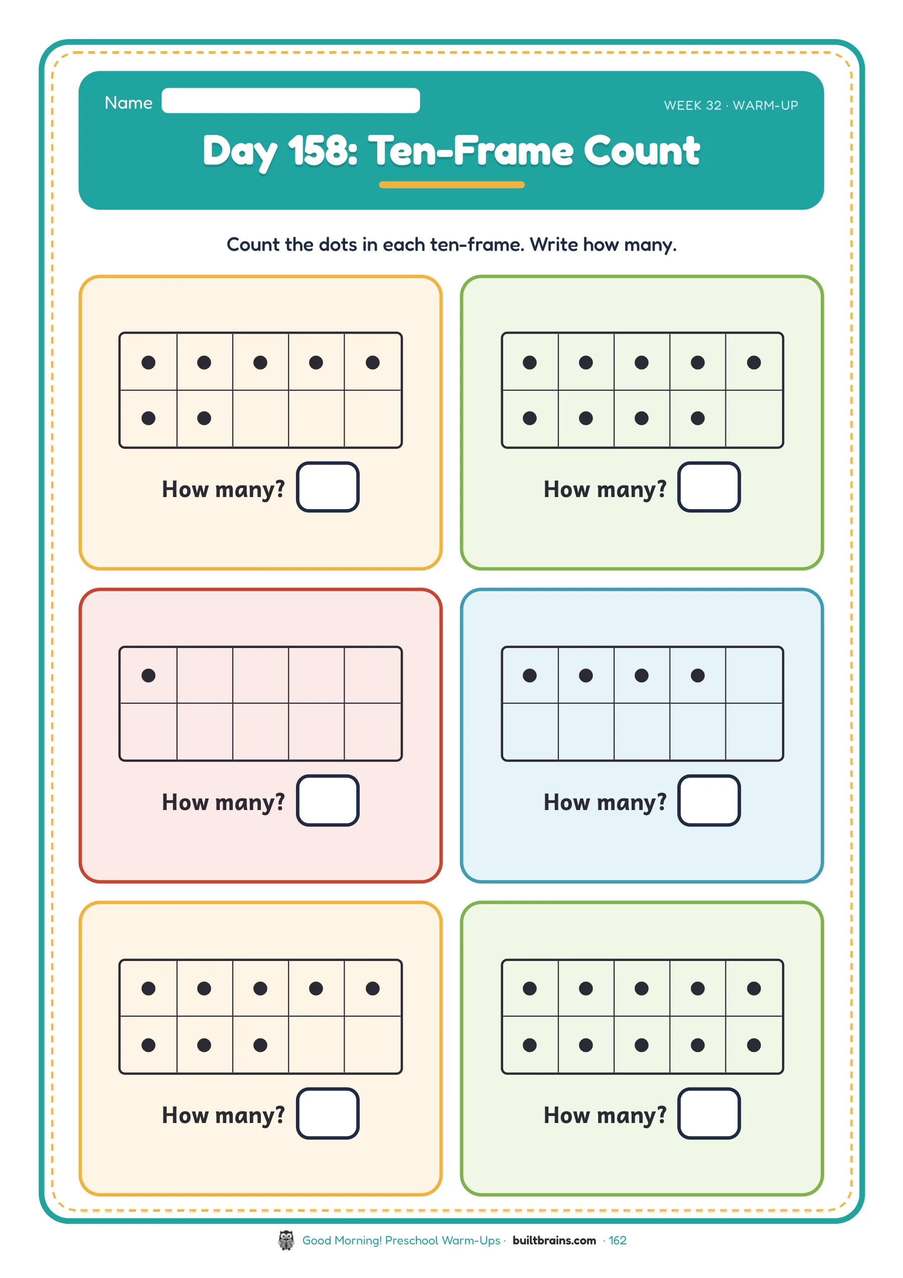 Good Morning! Preschool Warm-Ups — page preview 8