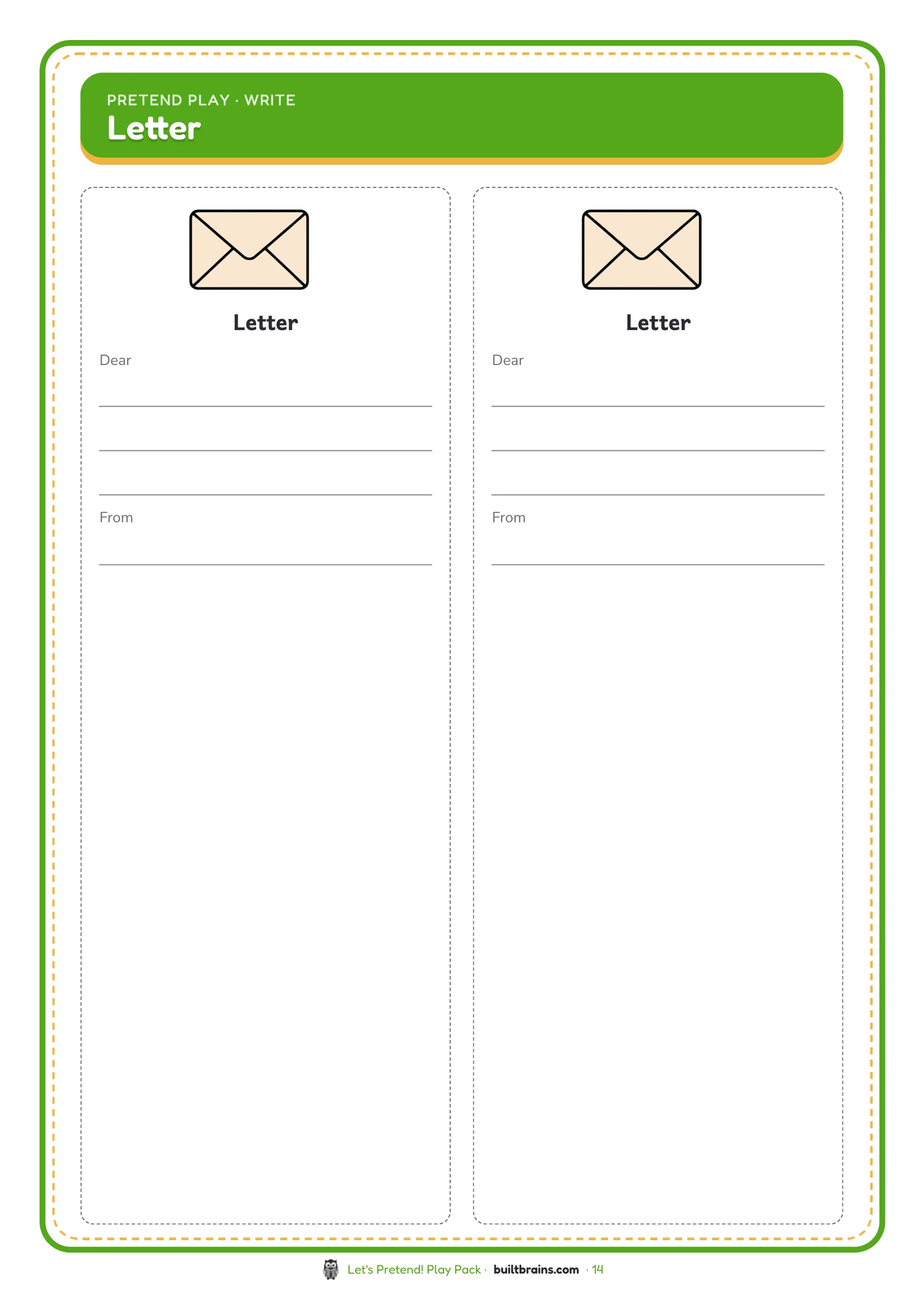 Let's Pretend! Play Pack — page preview 7