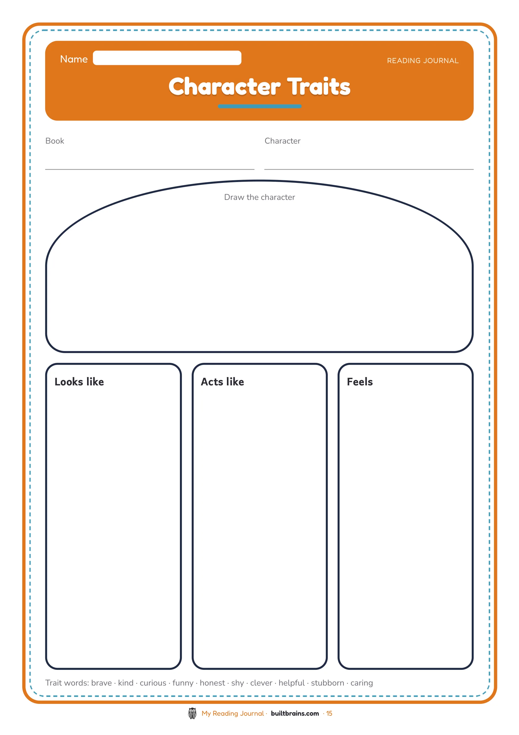 My Reading Journal — page preview 8