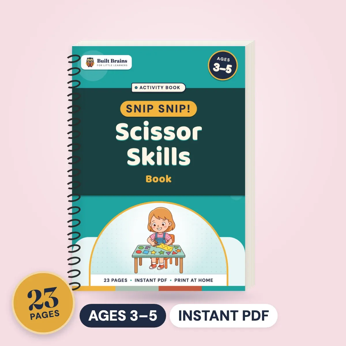 Snip Snip! Scissor Skills Book
