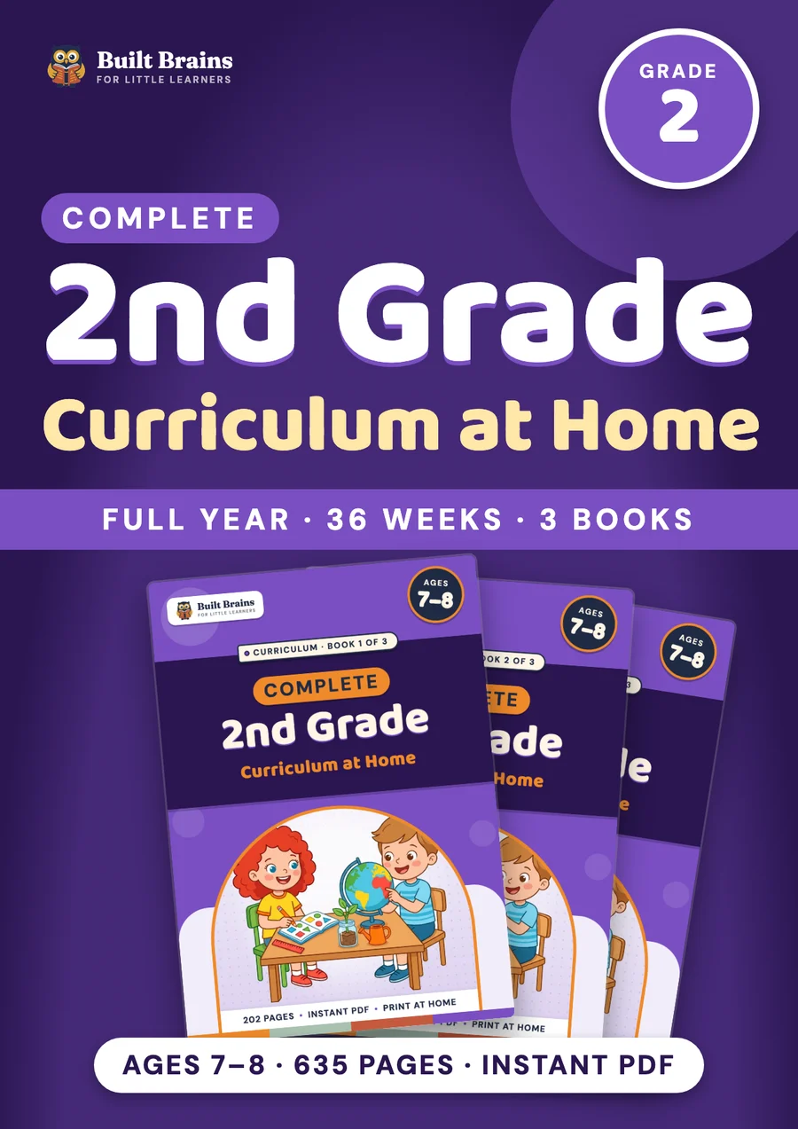 Complete 2nd Grade Curriculum at Home