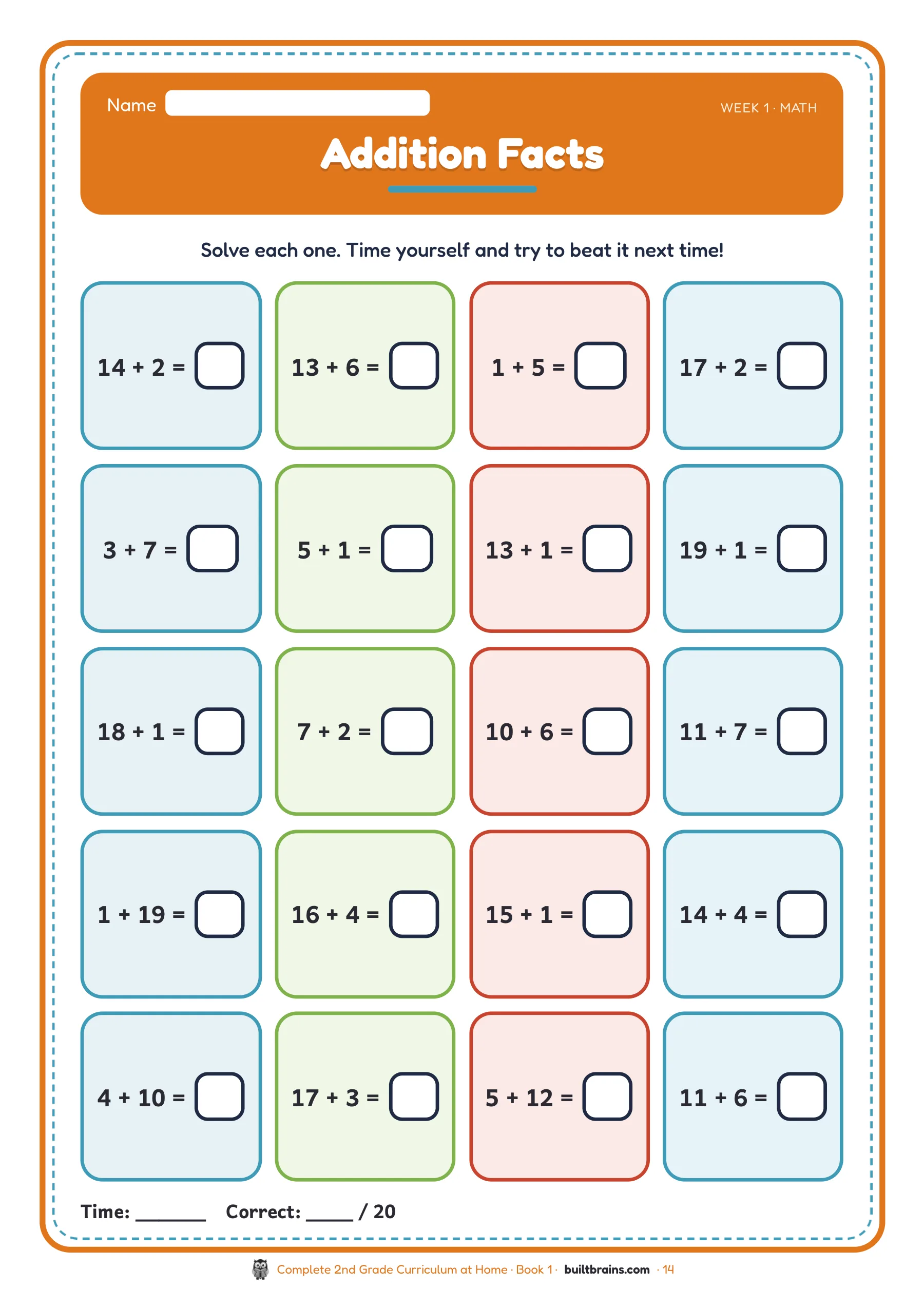 Complete 2nd Grade Curriculum at Home — page preview 2