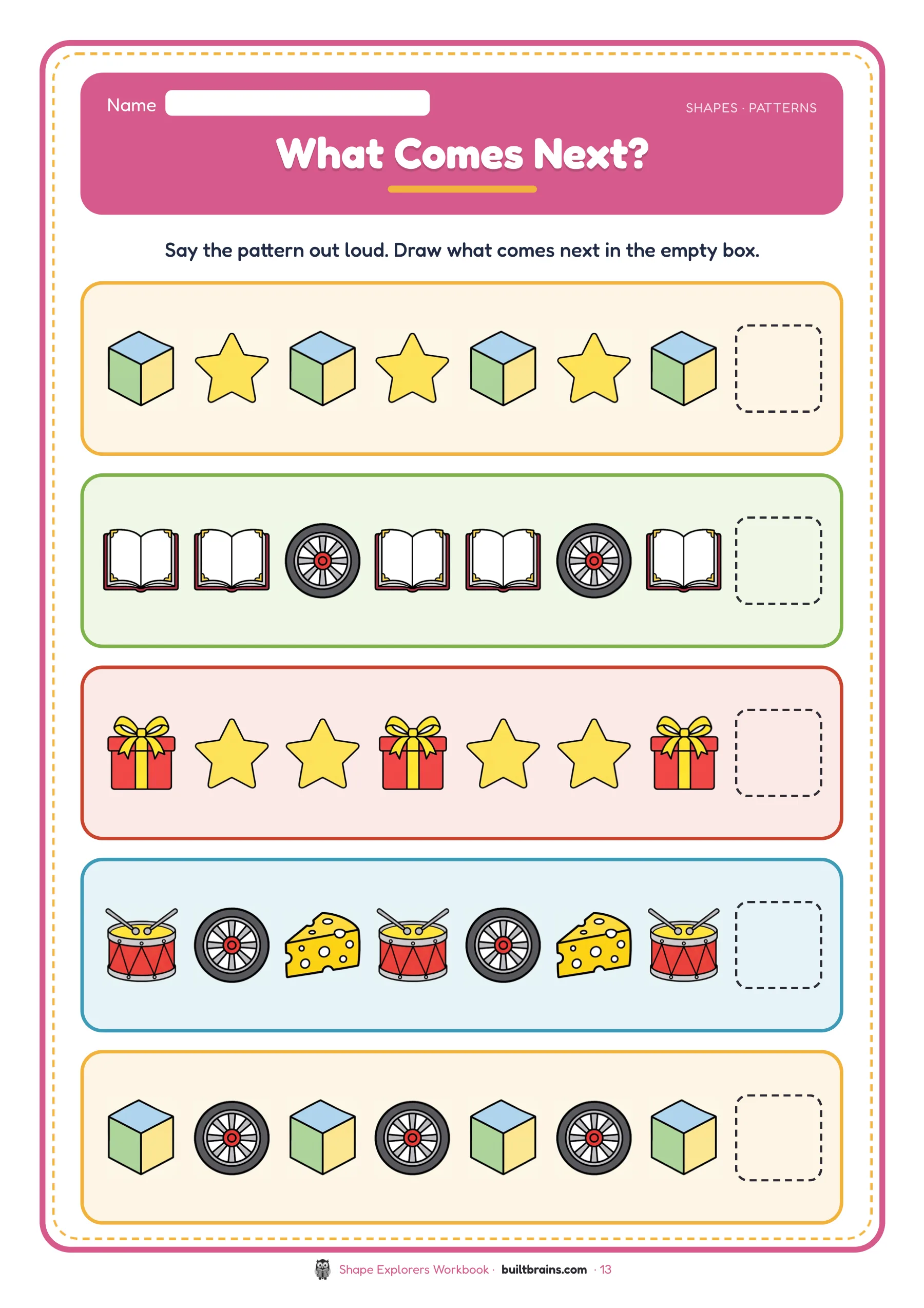 Shape Explorers Workbook — page preview 4