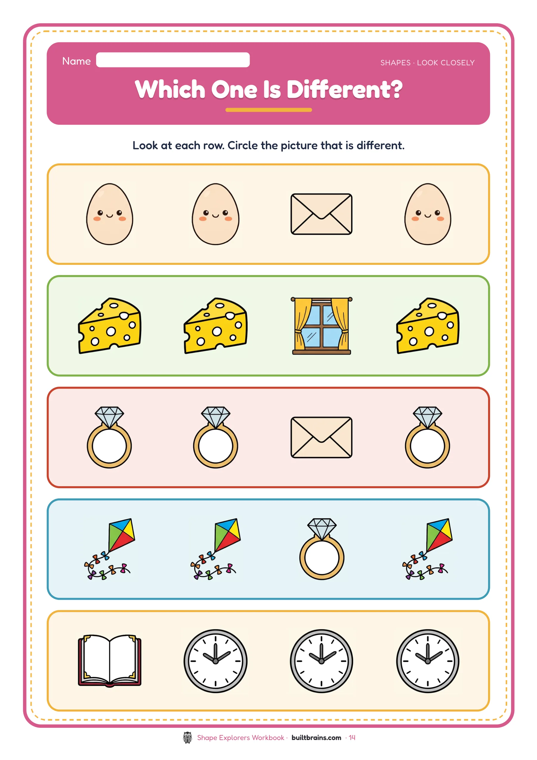 Shape Explorers Workbook — page preview 5