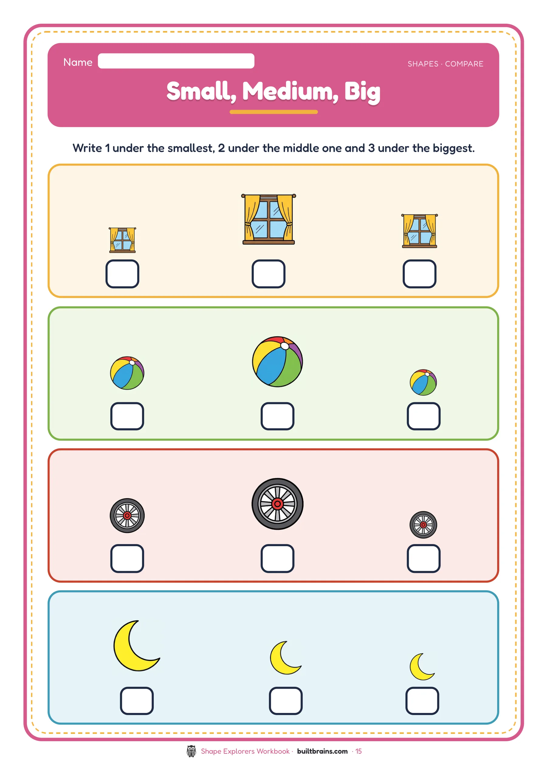 Shape Explorers Workbook — page preview 6