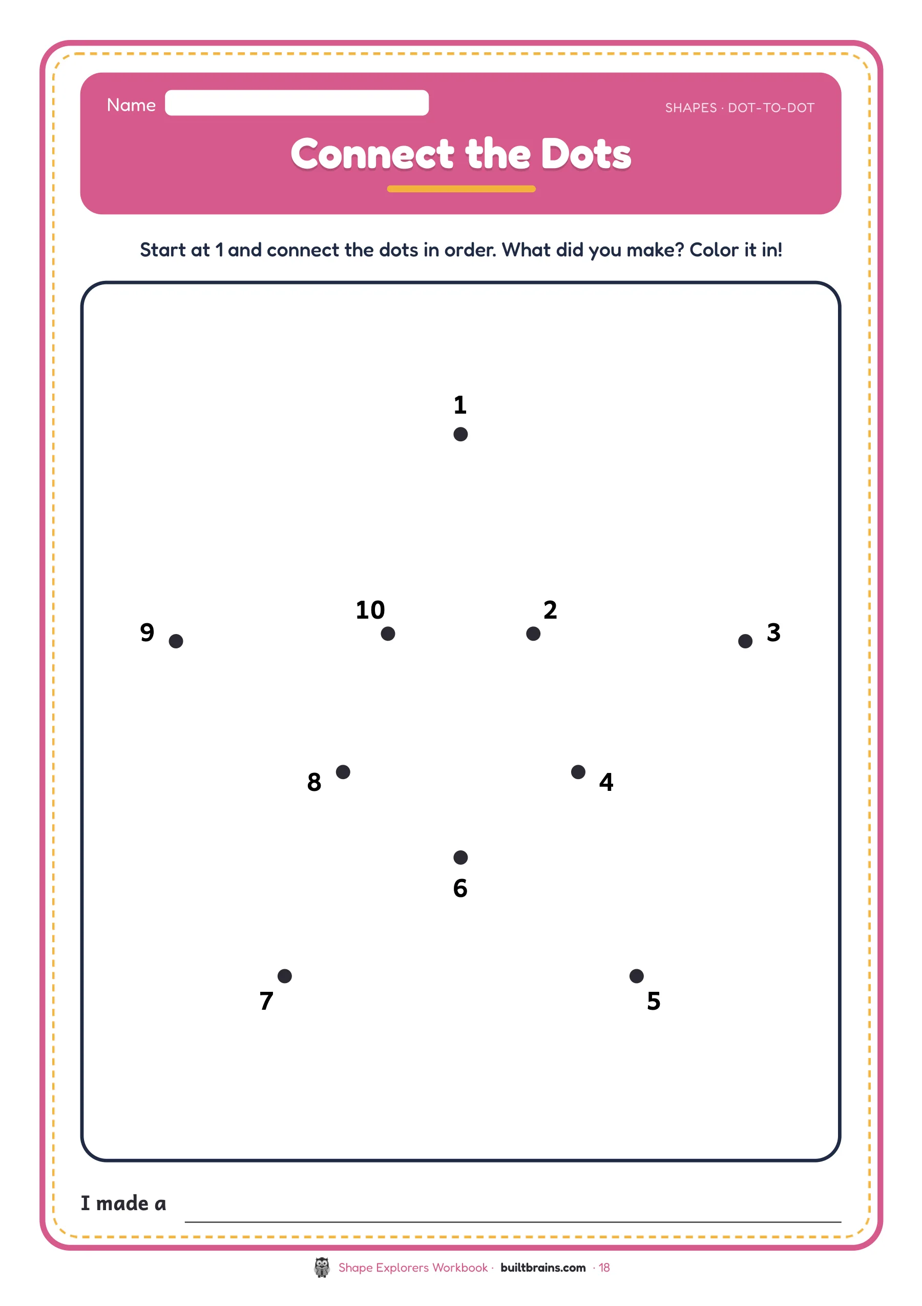 Shape Explorers Workbook — page preview 7