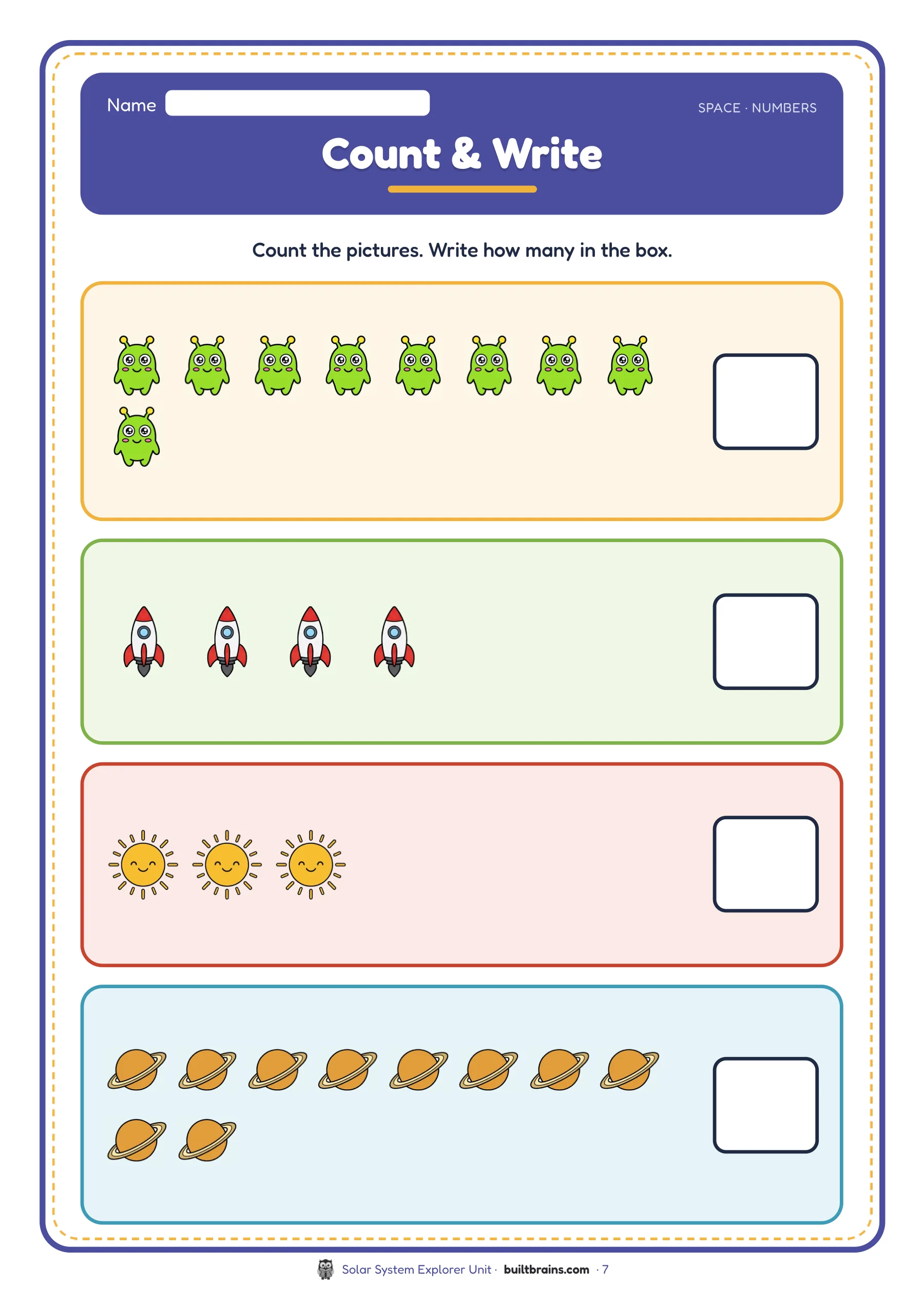 Solar System Explorer Unit — page preview 2