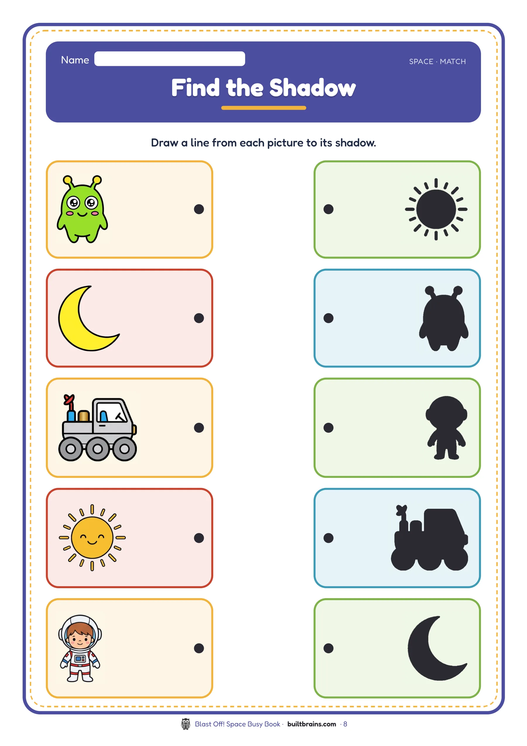Blast Off! Space Busy Book — page preview 4