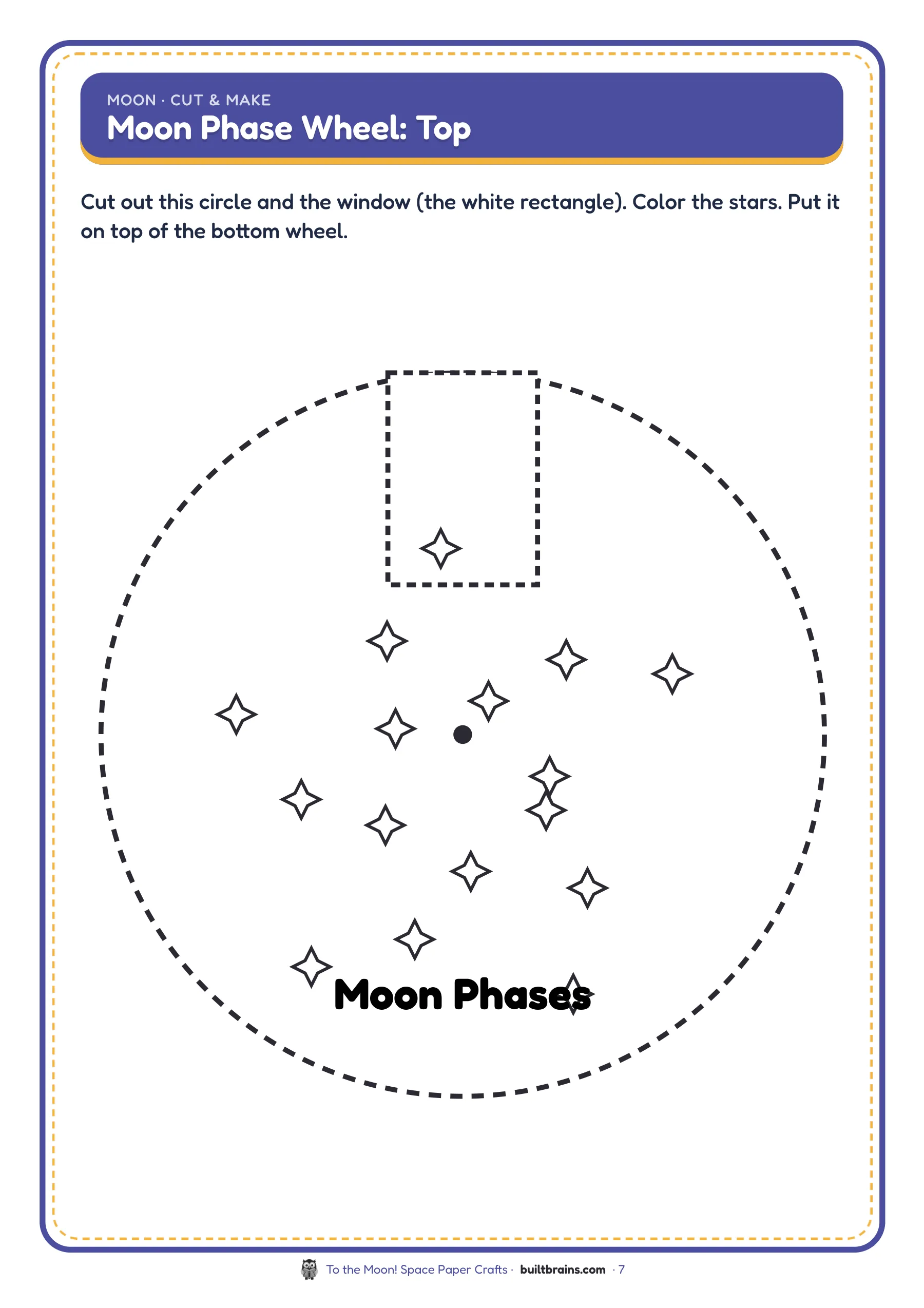 To the Moon! Space Paper Crafts — page preview 5