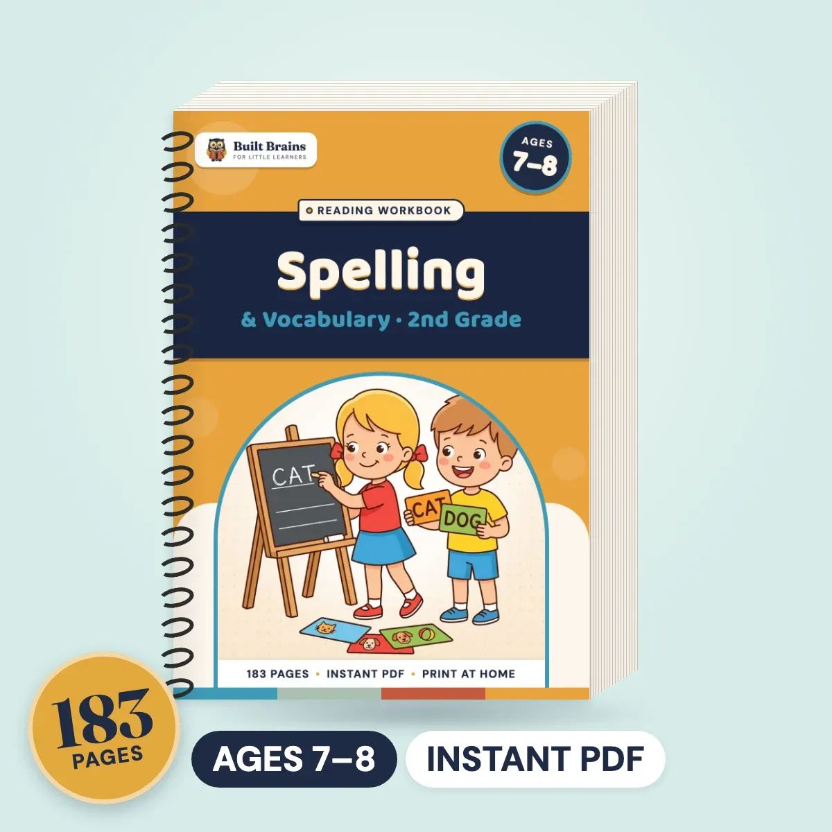 Spelling & Vocabulary: 2nd Grade
