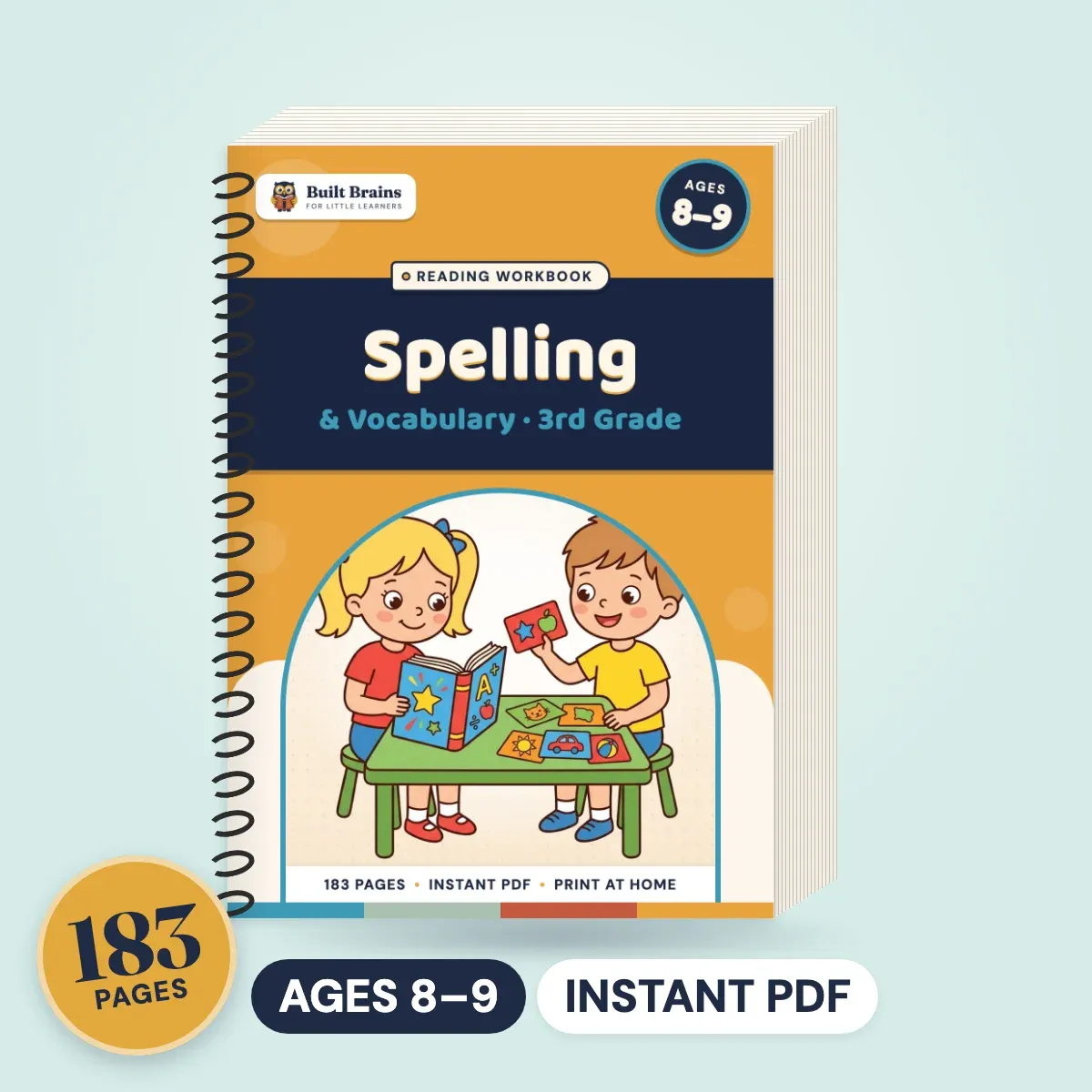 Spelling & Vocabulary: 3rd Grade