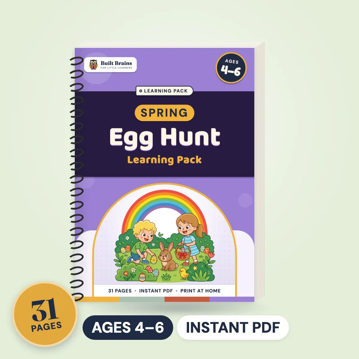 Spring Egg Hunt Learning Pack