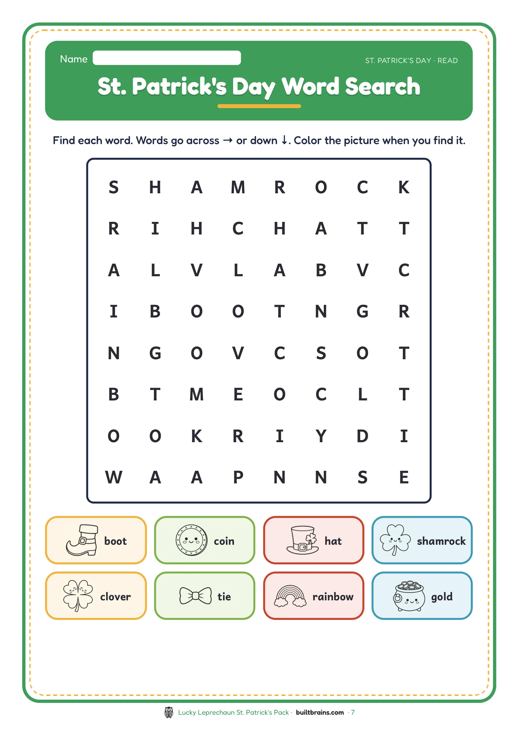 Lucky Leprechaun St. Patrick's Pack — page preview 2