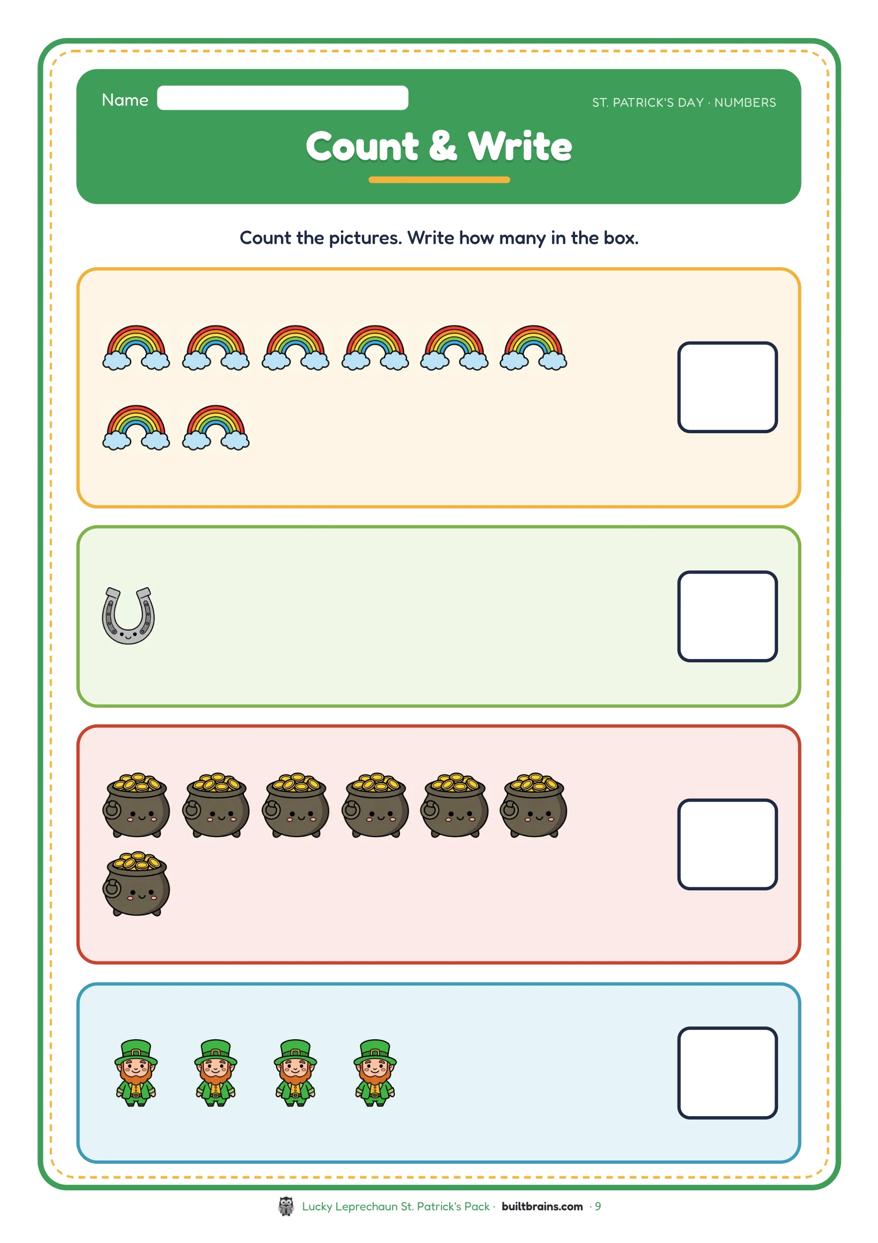 Lucky Leprechaun St. Patrick's Pack — page preview 4