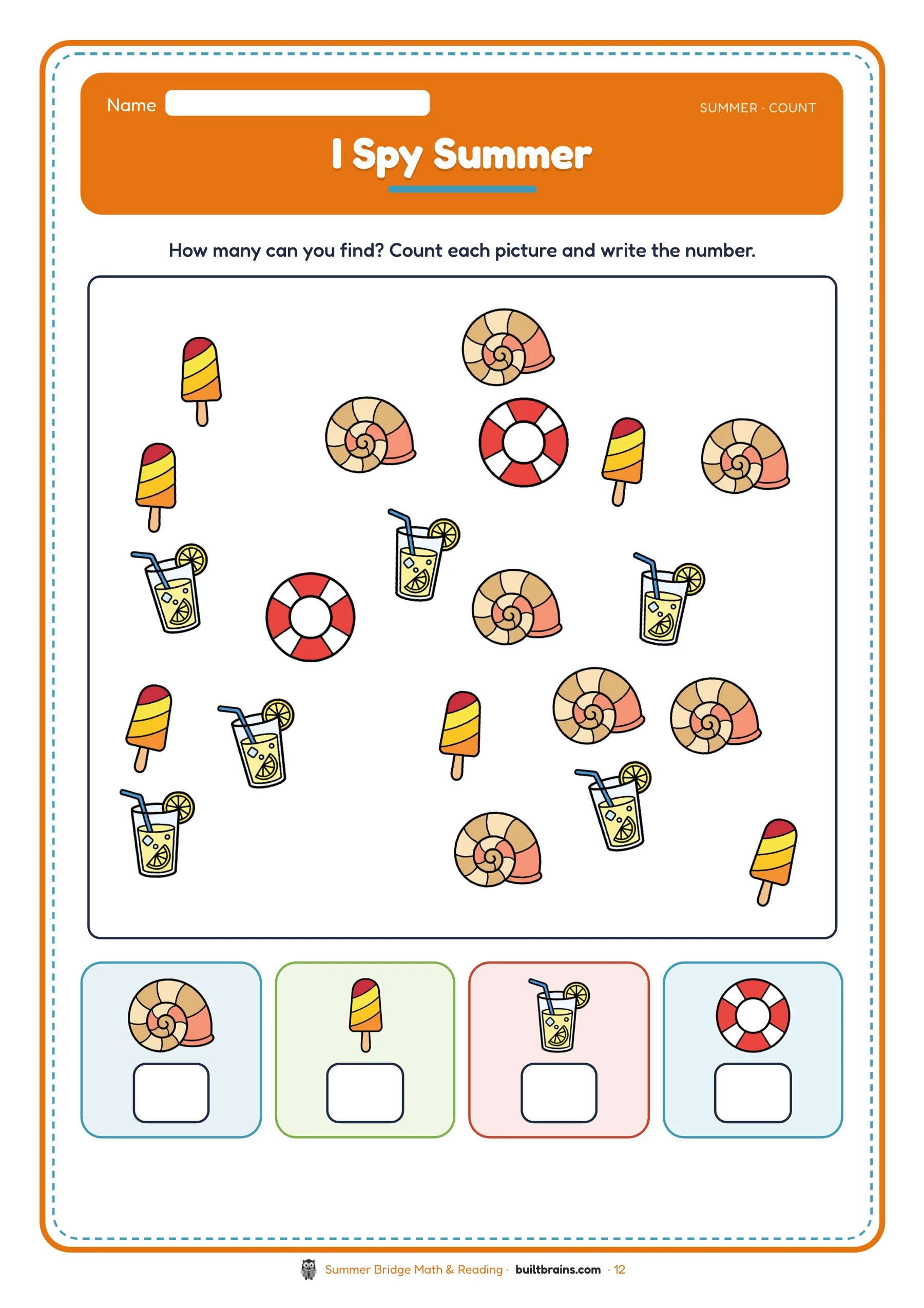 Summer Bridge Math & Reading — page preview 5