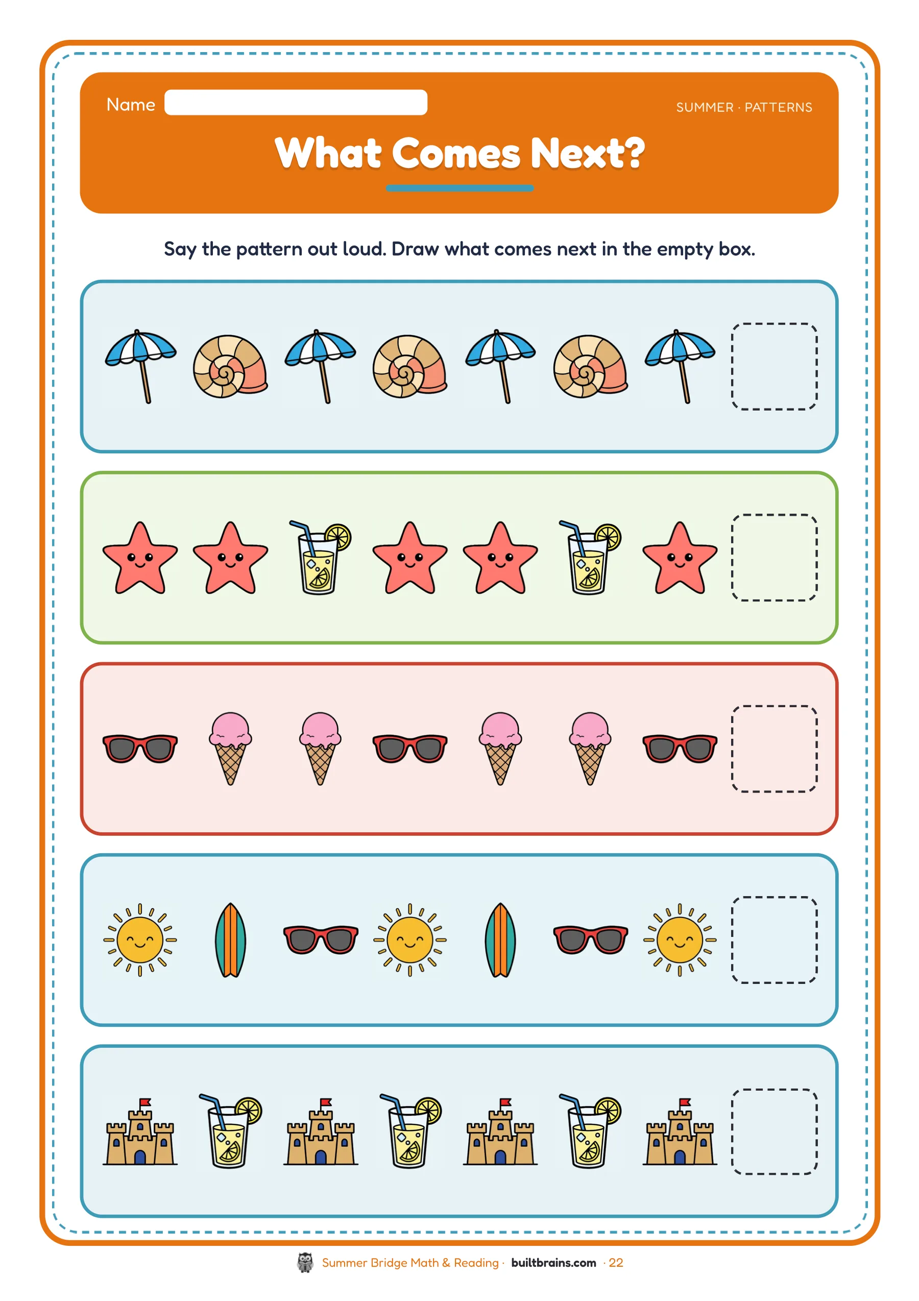 Summer Bridge Math & Reading — page preview 7