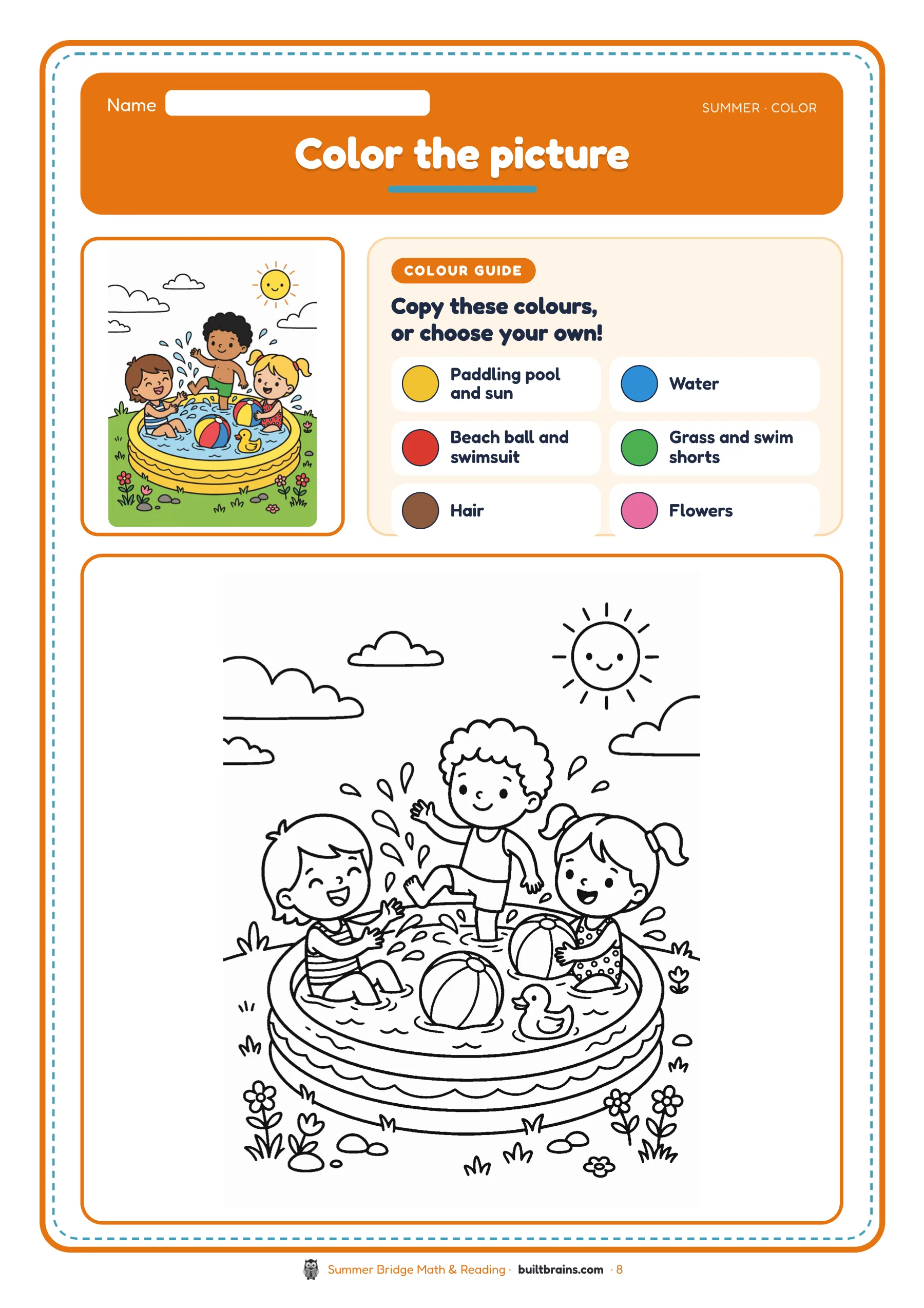 Summer Bridge Math & Reading — page preview 3