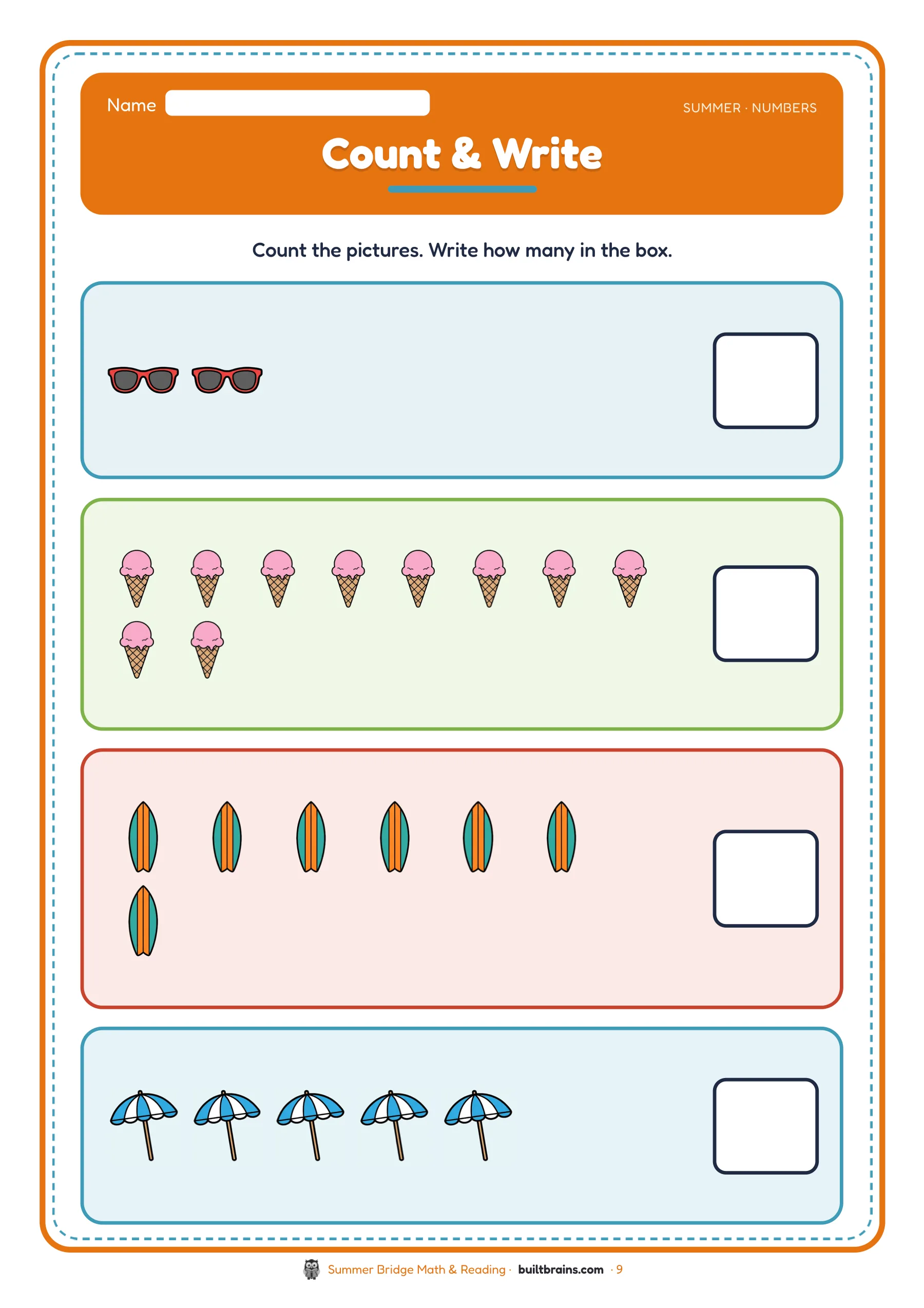 Summer Bridge Math & Reading — page preview 4